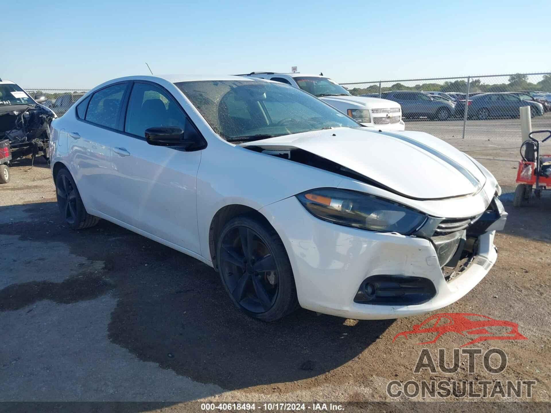DODGE DART 2015 - 1C3CDFBB1FD276860