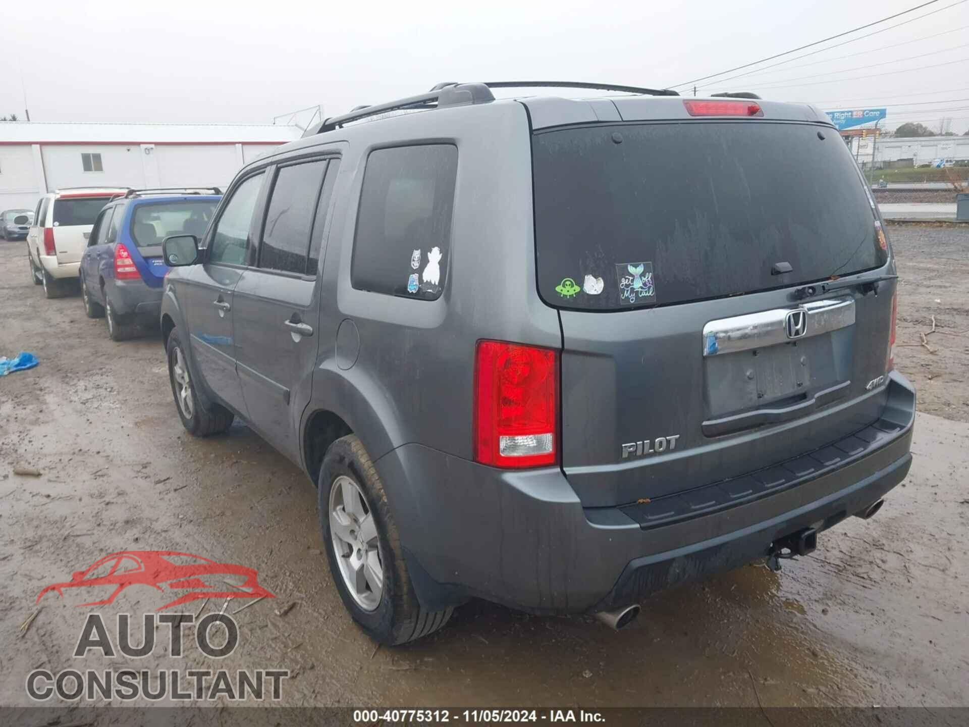 HONDA PILOT 2011 - 5FNYF4H60BB034218