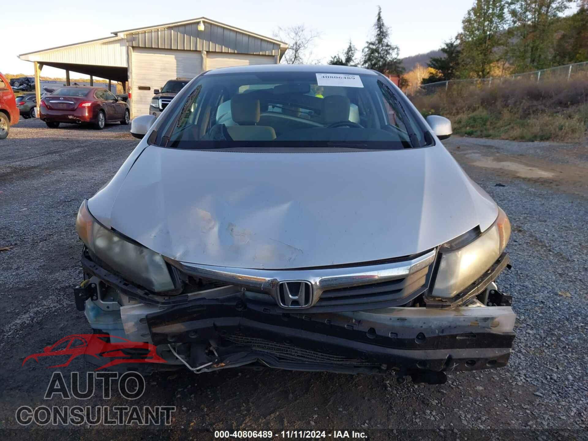 HONDA CIVIC 2012 - 19XFB2F55CE009484