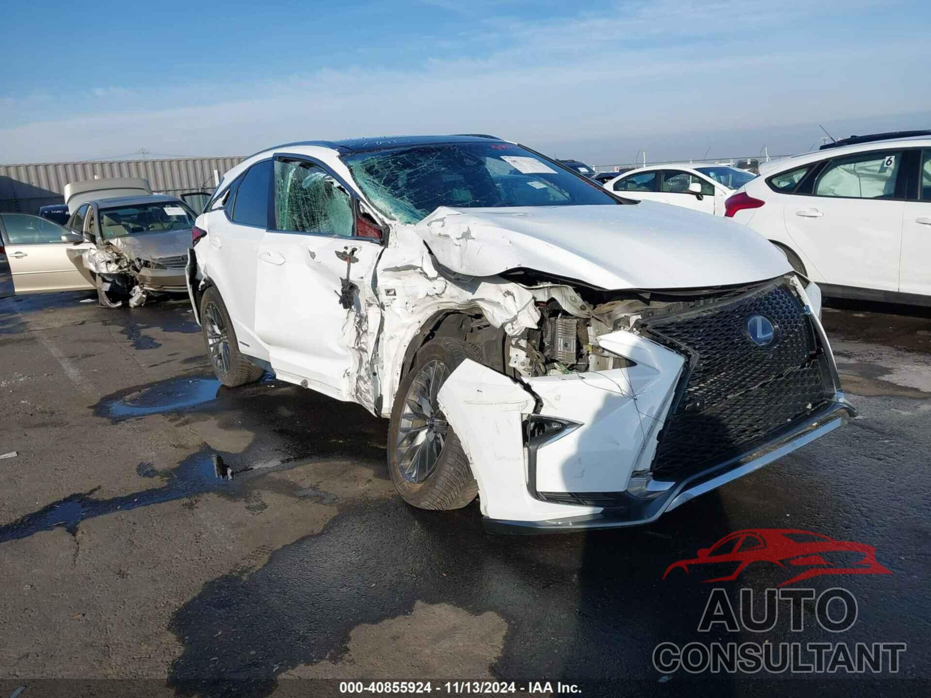 LEXUS RX 450H 2017 - 2T2BGMCA5HC020354