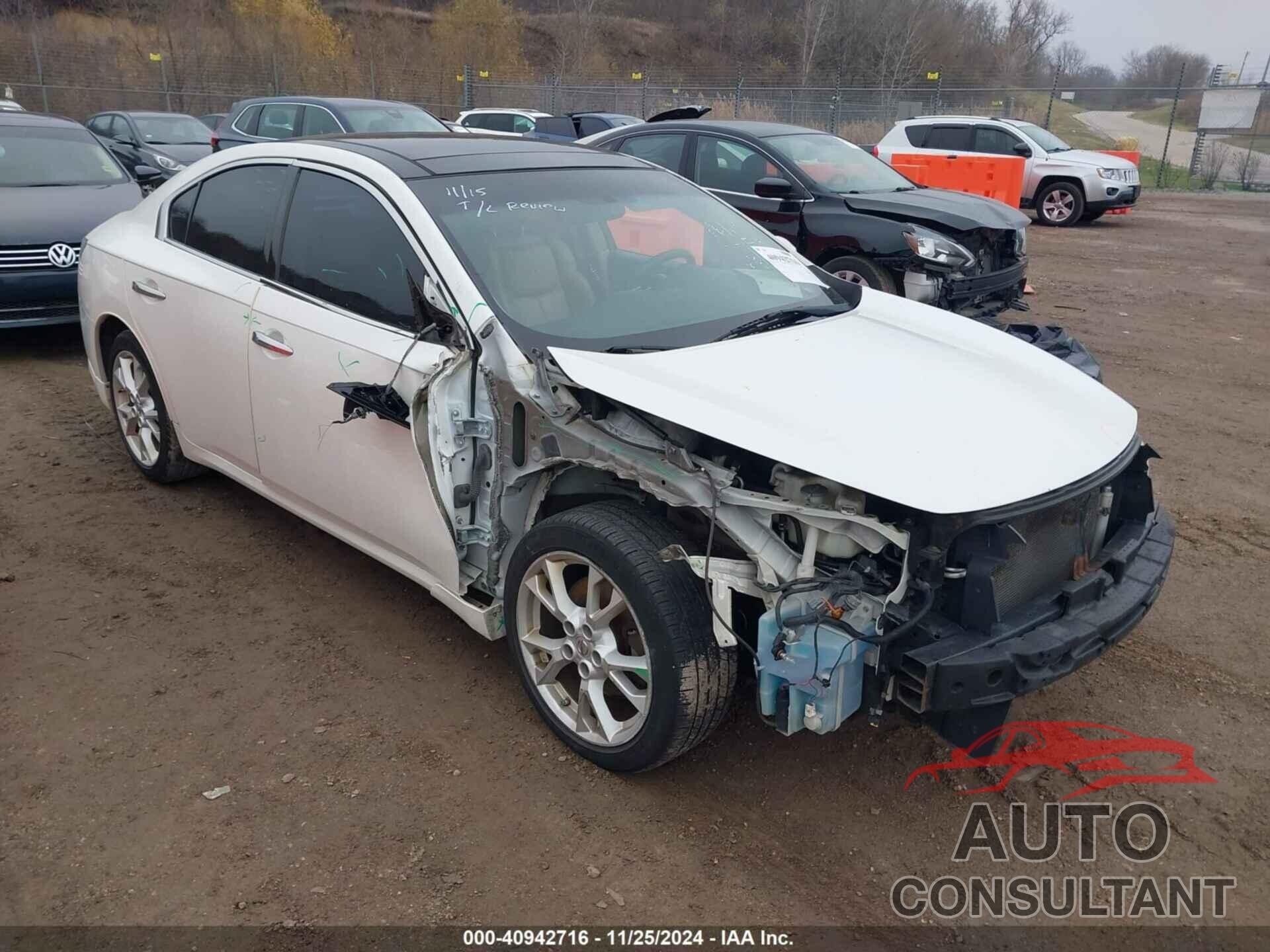 NISSAN MAXIMA 2013 - 1N4AA5AP7DC836652