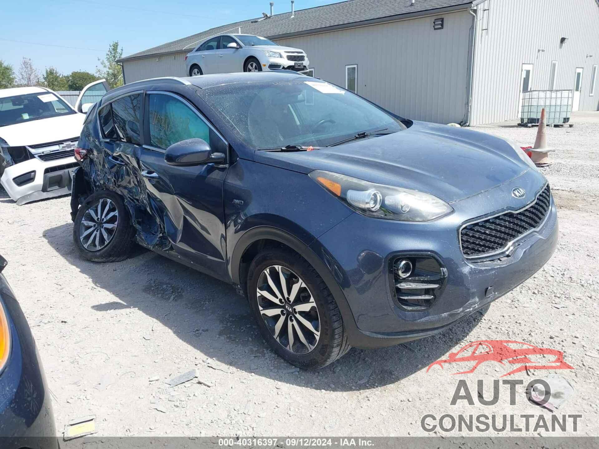 KIA SPORTAGE 2017 - KNDPNCAC4H7158709