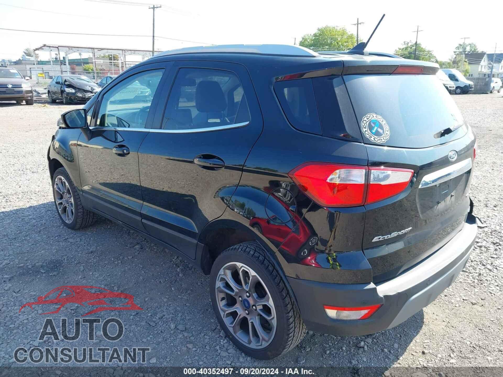 FORD ECOSPORT 2019 - MAJ6S3KL2KC288317