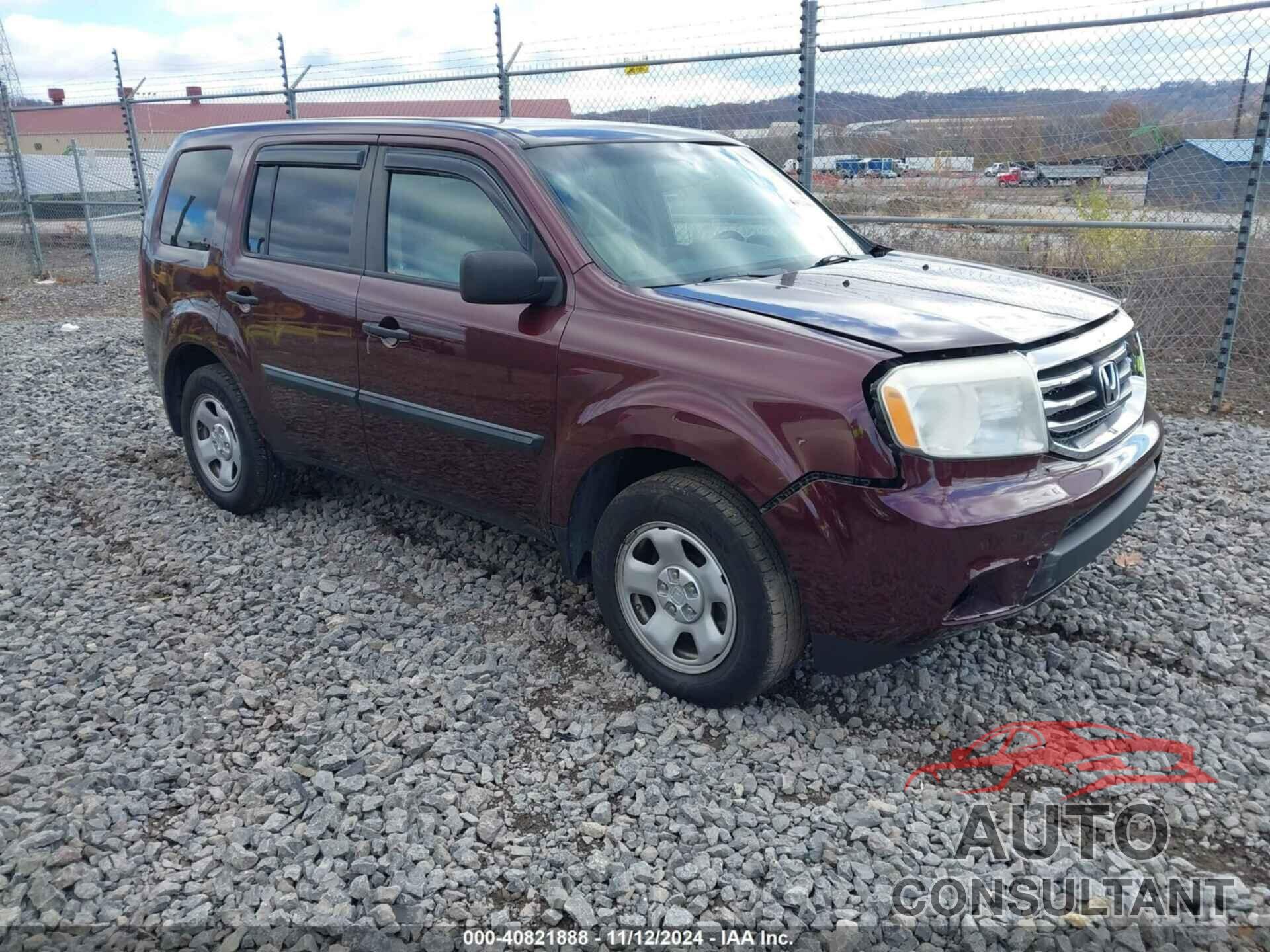 HONDA PILOT 2015 - 5FNYF4H24FB003346