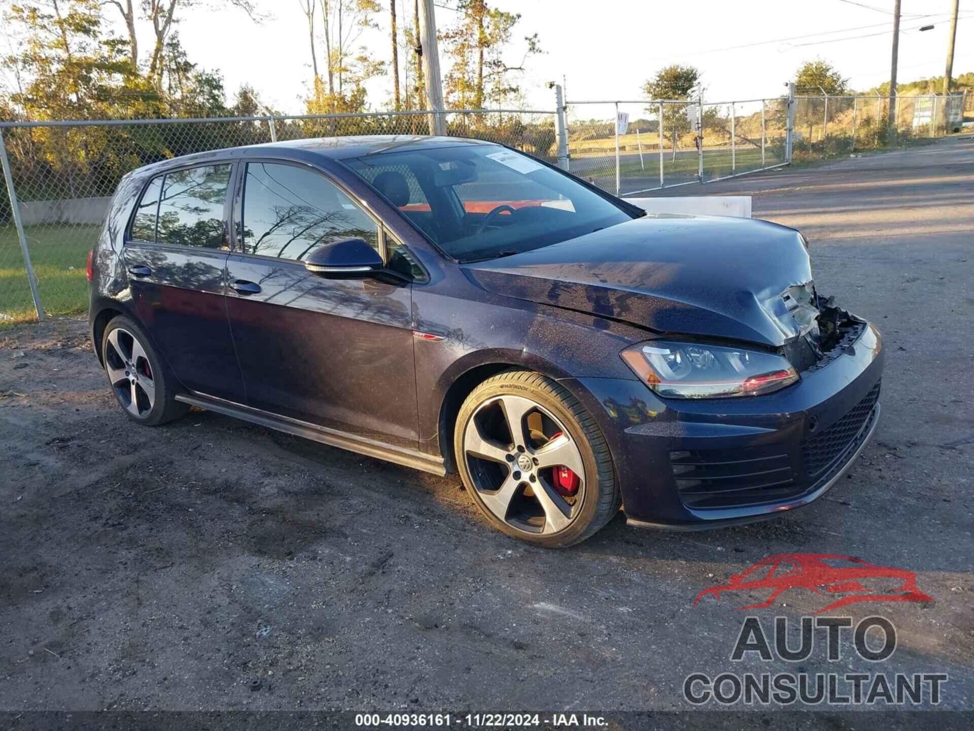 VOLKSWAGEN GOLF GTI 2017 - 3VW447AU7HM044812