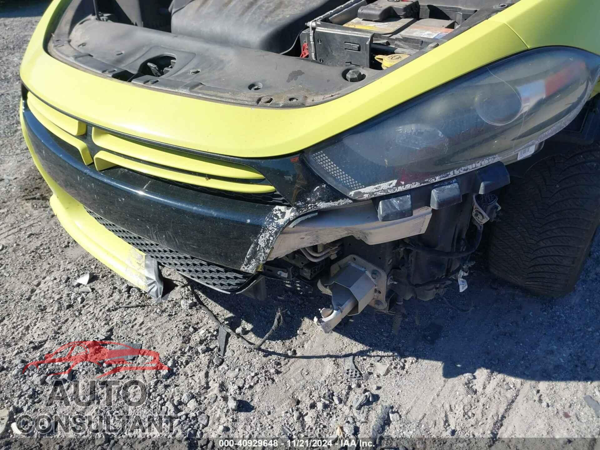 DODGE DART 2013 - 1C3CDFBA1DD179047