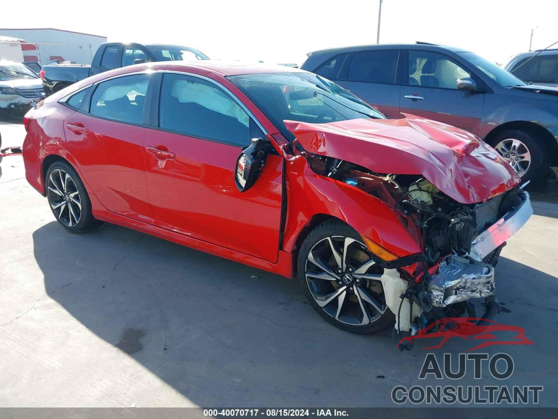 HONDA CIVIC 2017 - 2HGFC1E53HH702768