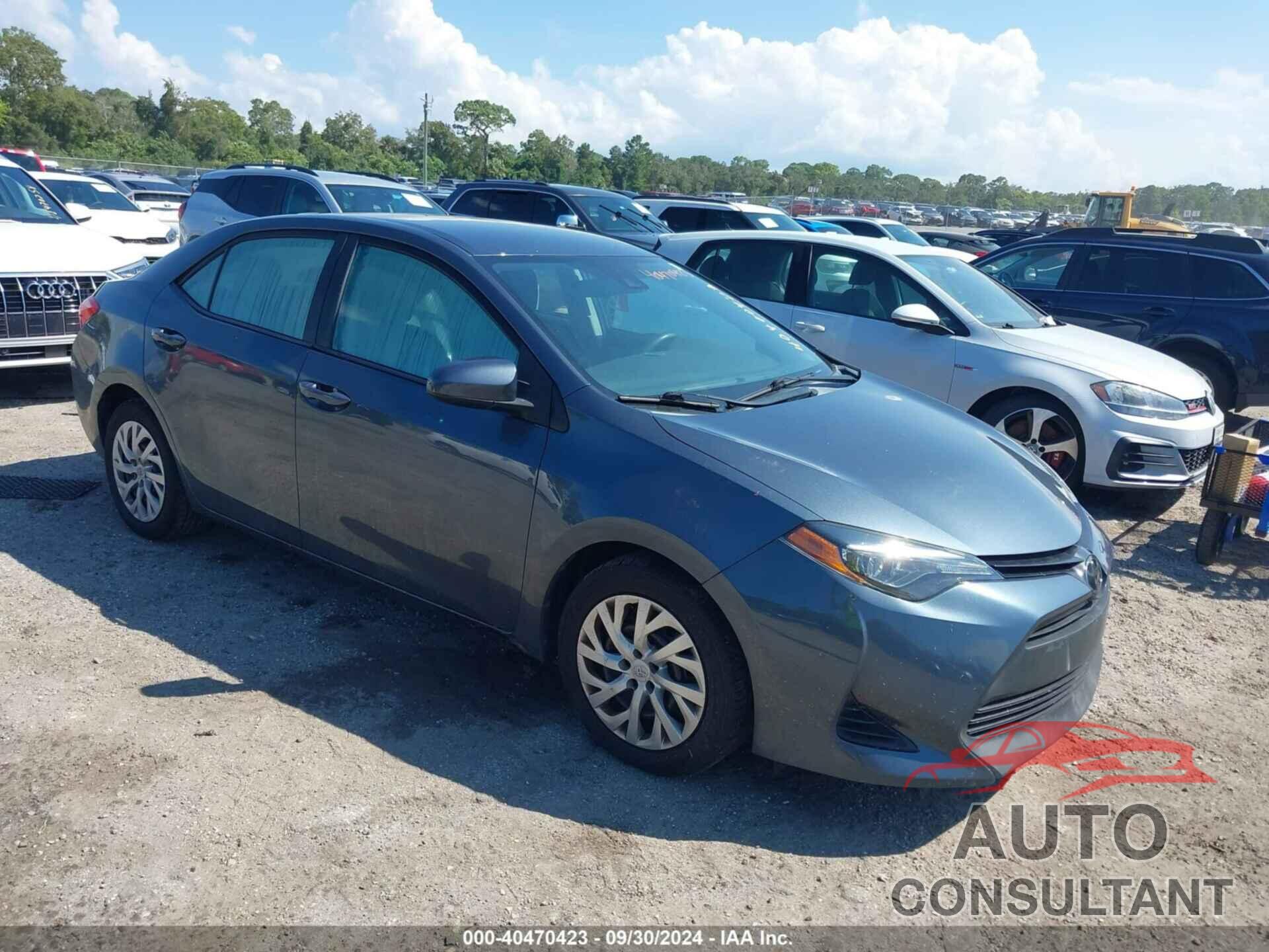 TOYOTA COROLLA 2019 - 2T1BURHE3KC219836