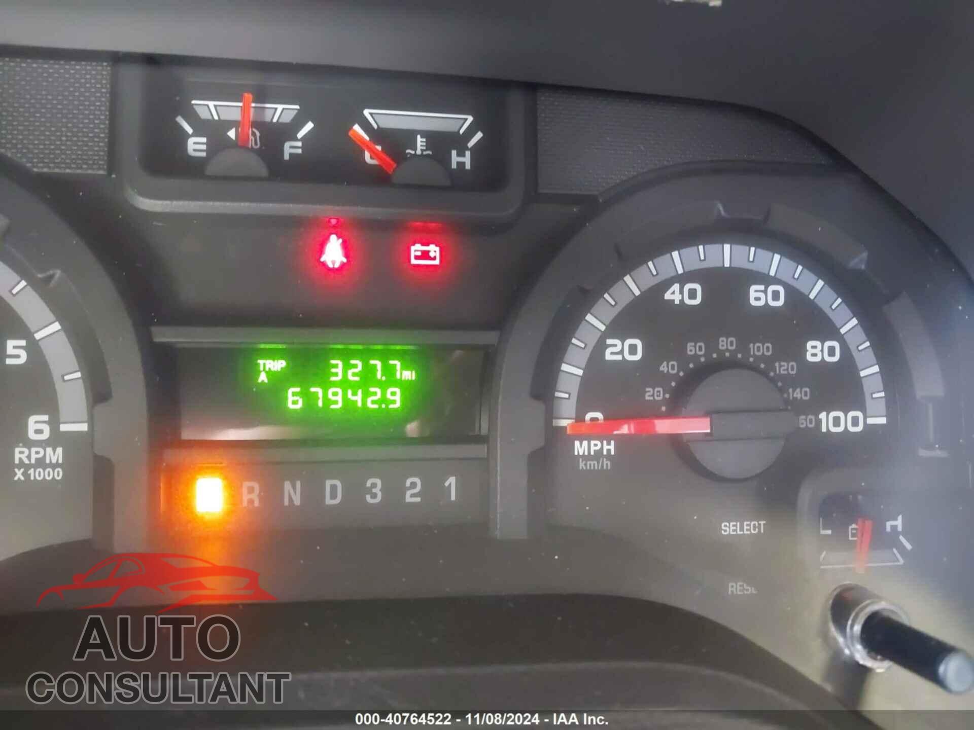 FORD E-450 CUTAWAY 2015 - 1FDXE4FS3FDA33765