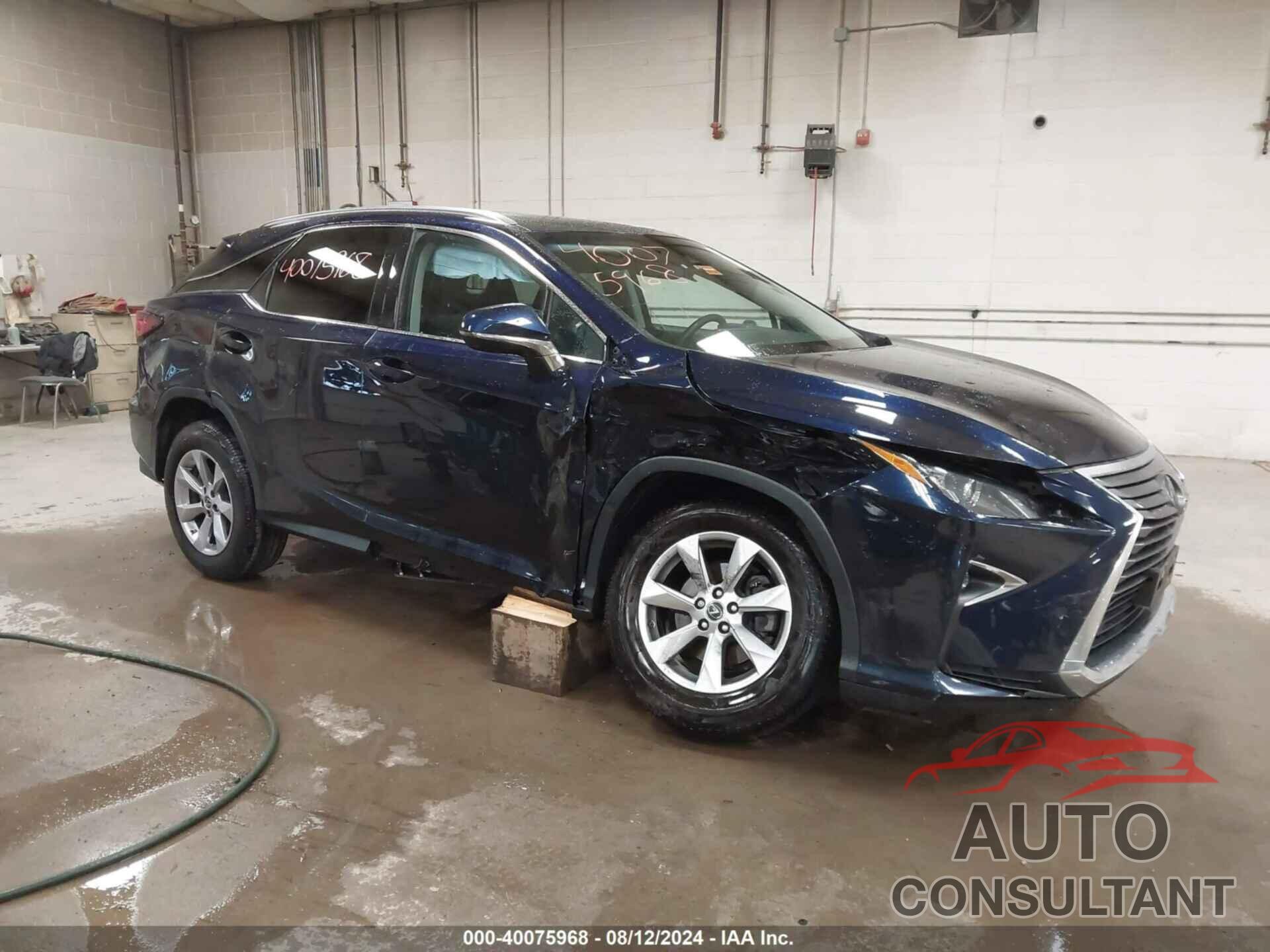 LEXUS RX 350 2019 - 2T2BZMCA8KC186417