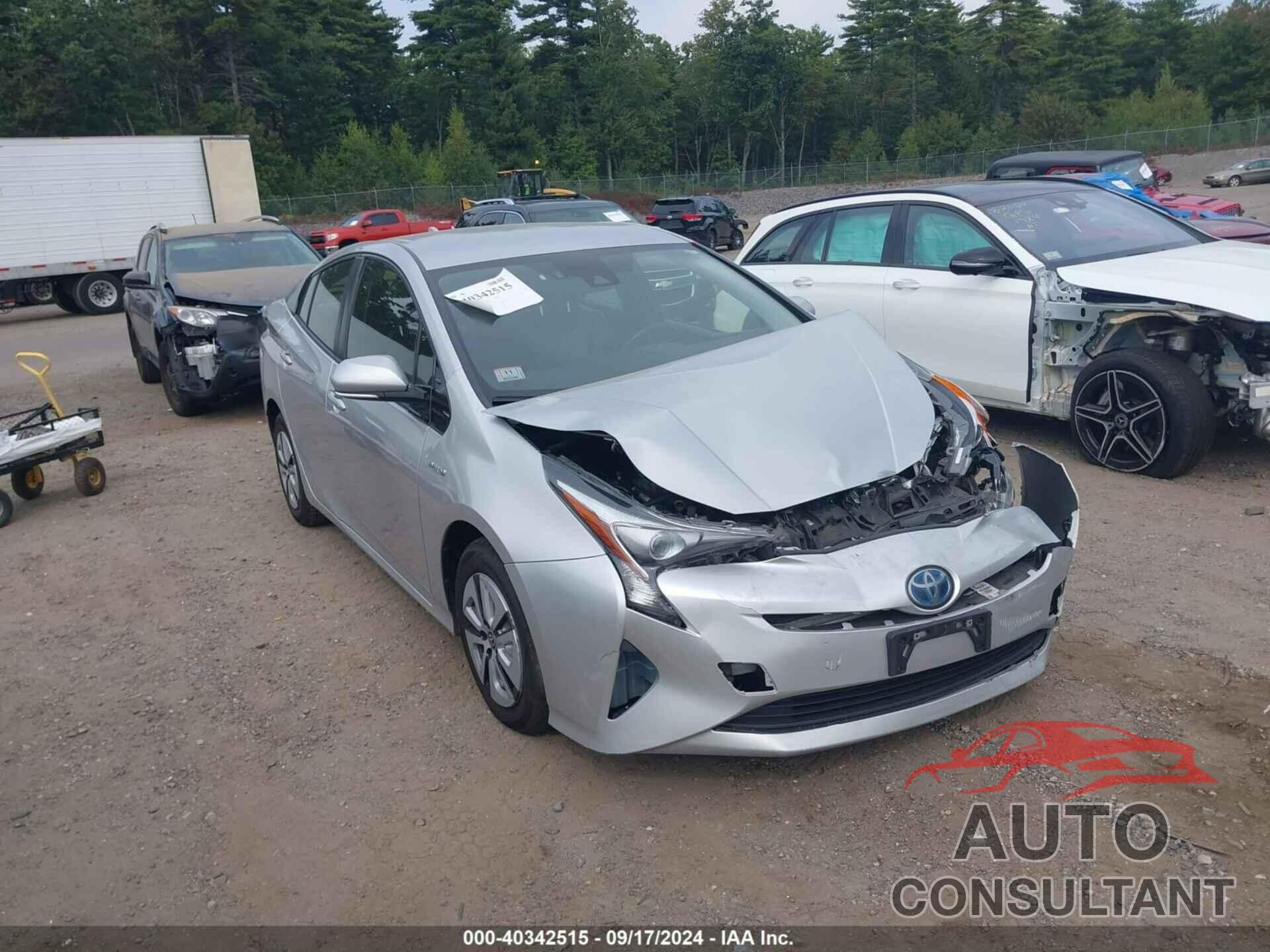 TOYOTA PRIUS 2017 - JTDKARFU9H3033576