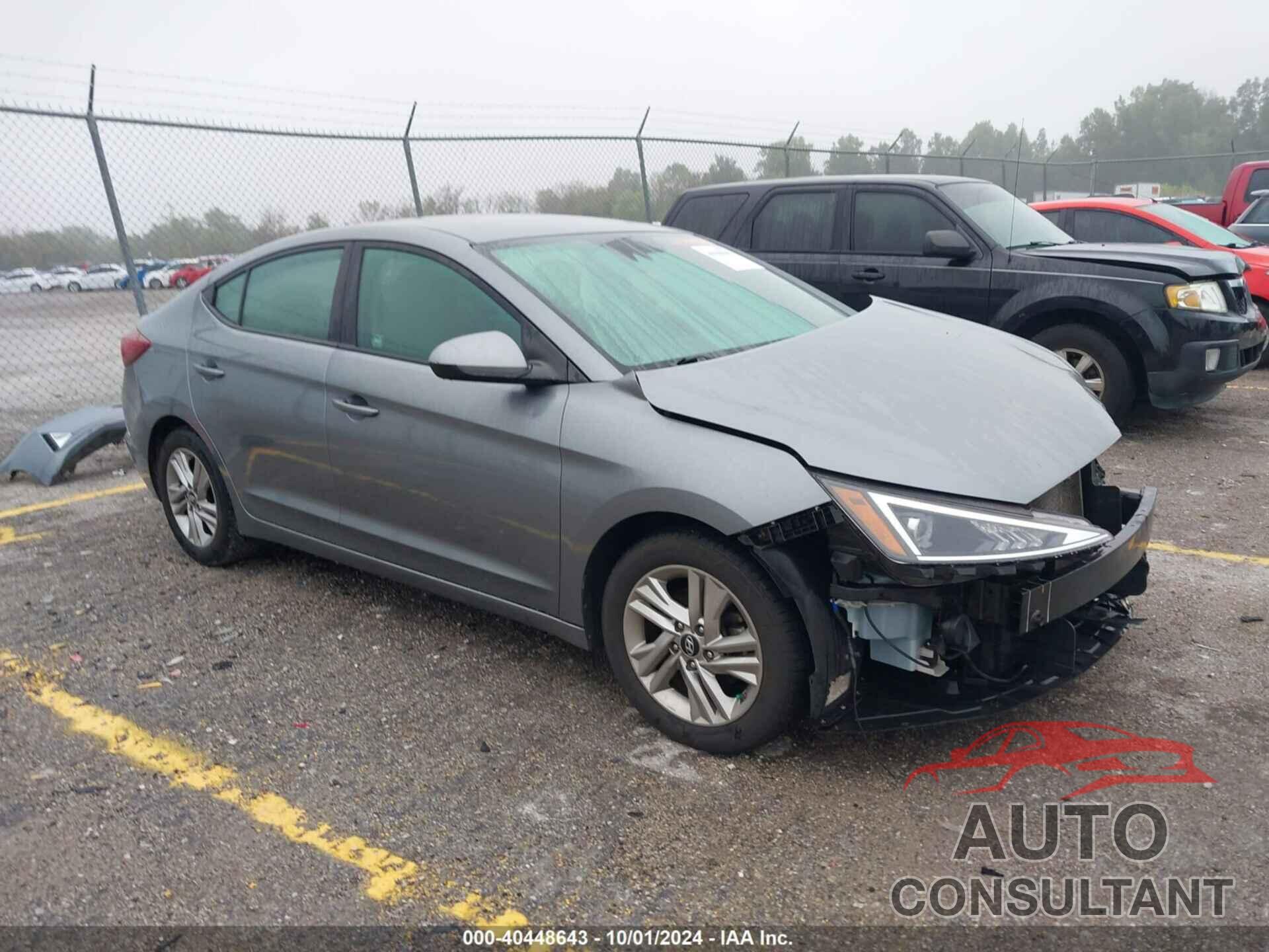 HYUNDAI ELANTRA 2019 - KMHD84LF6KU768784