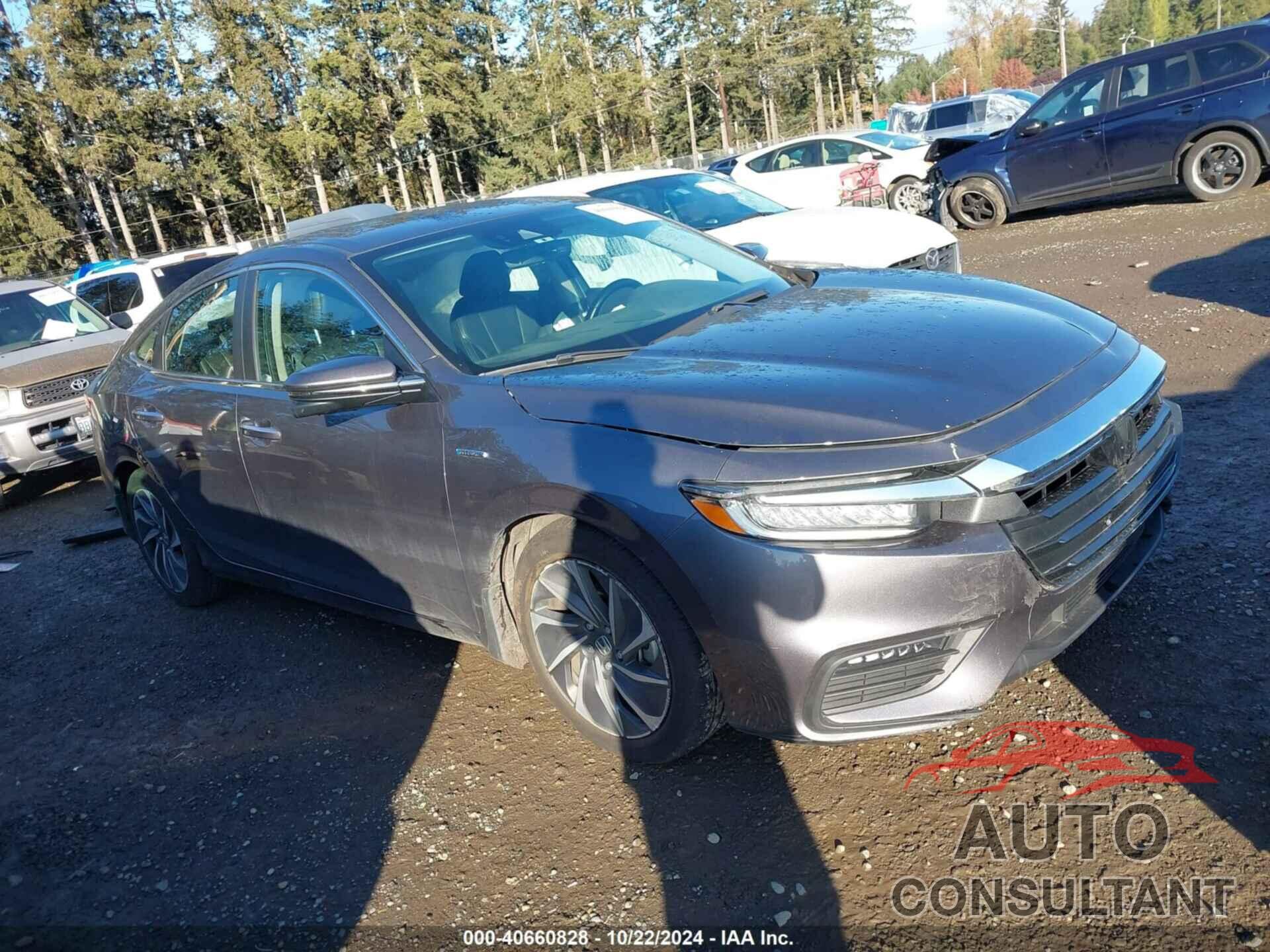 HONDA INSIGHT 2019 - 19XZE4F92KE033582