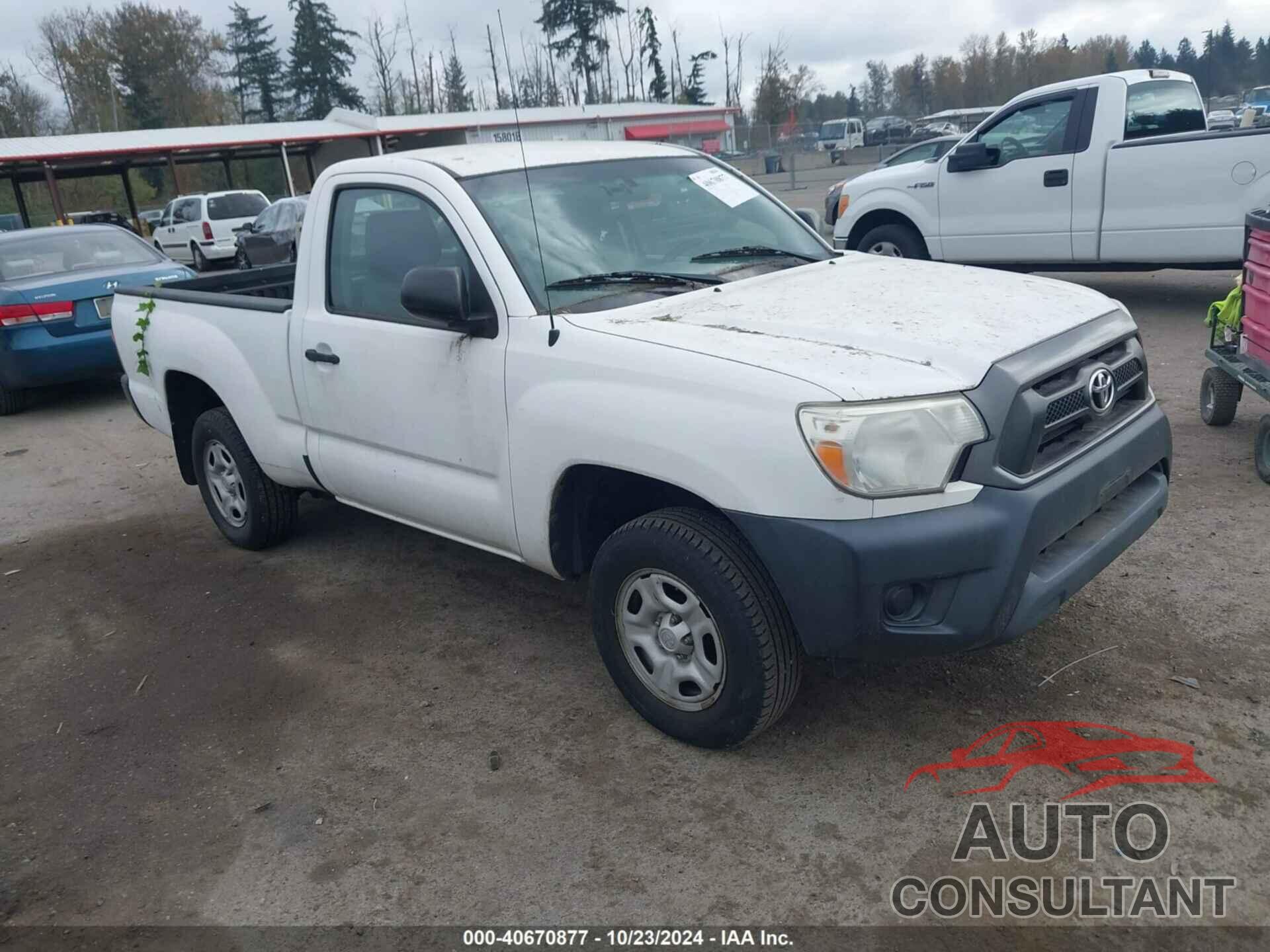 TOYOTA TACOMA 2013 - 5TFNX4CNXDX018700