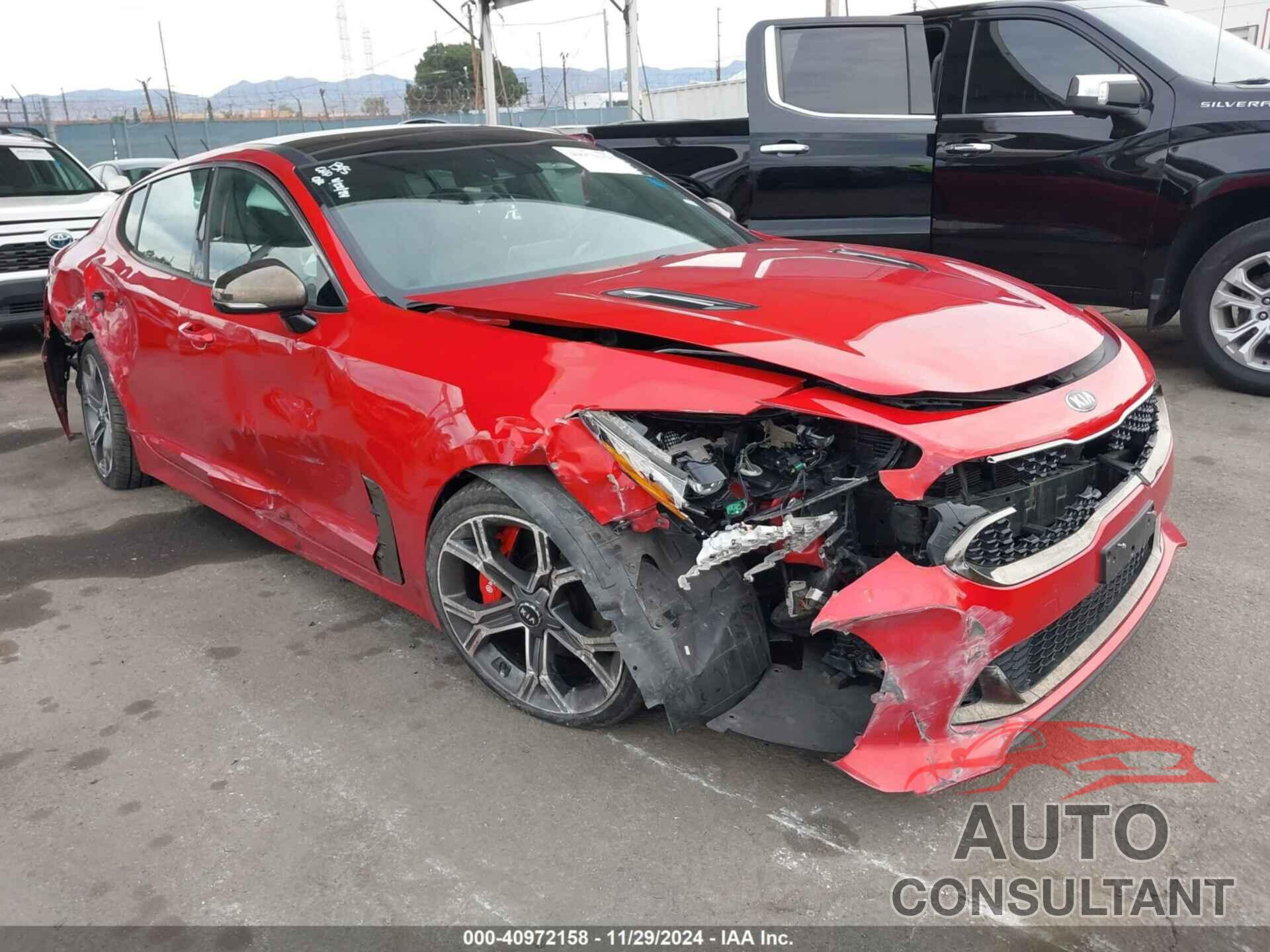 KIA STINGER 2020 - KNAE45LC8L6084533