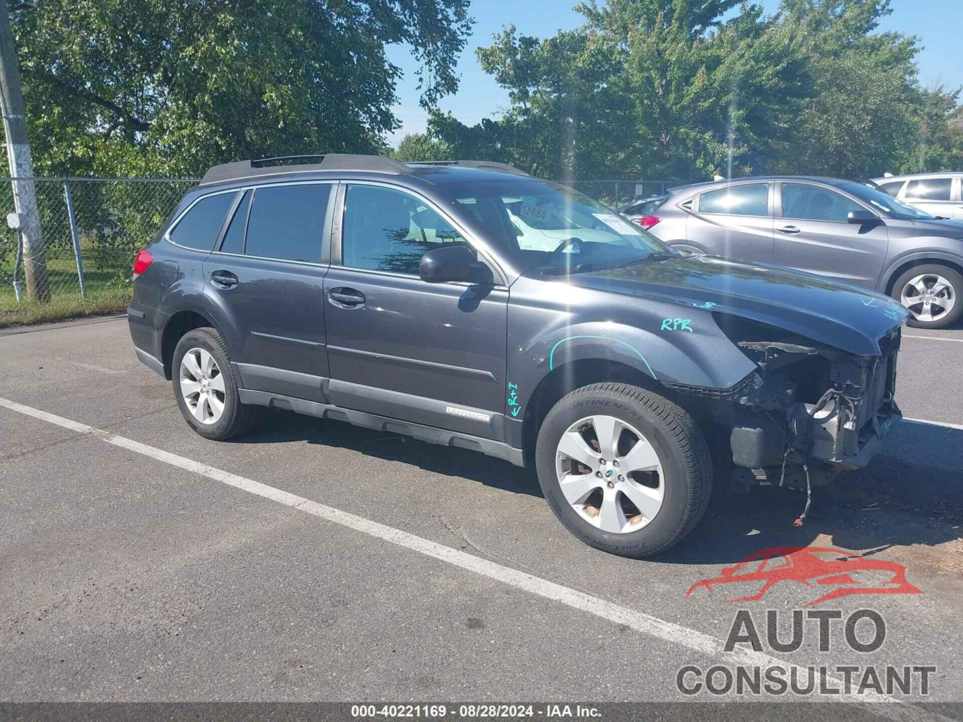 SUBARU OUTBACK 2011 - 4S4BRBLC1B3438720