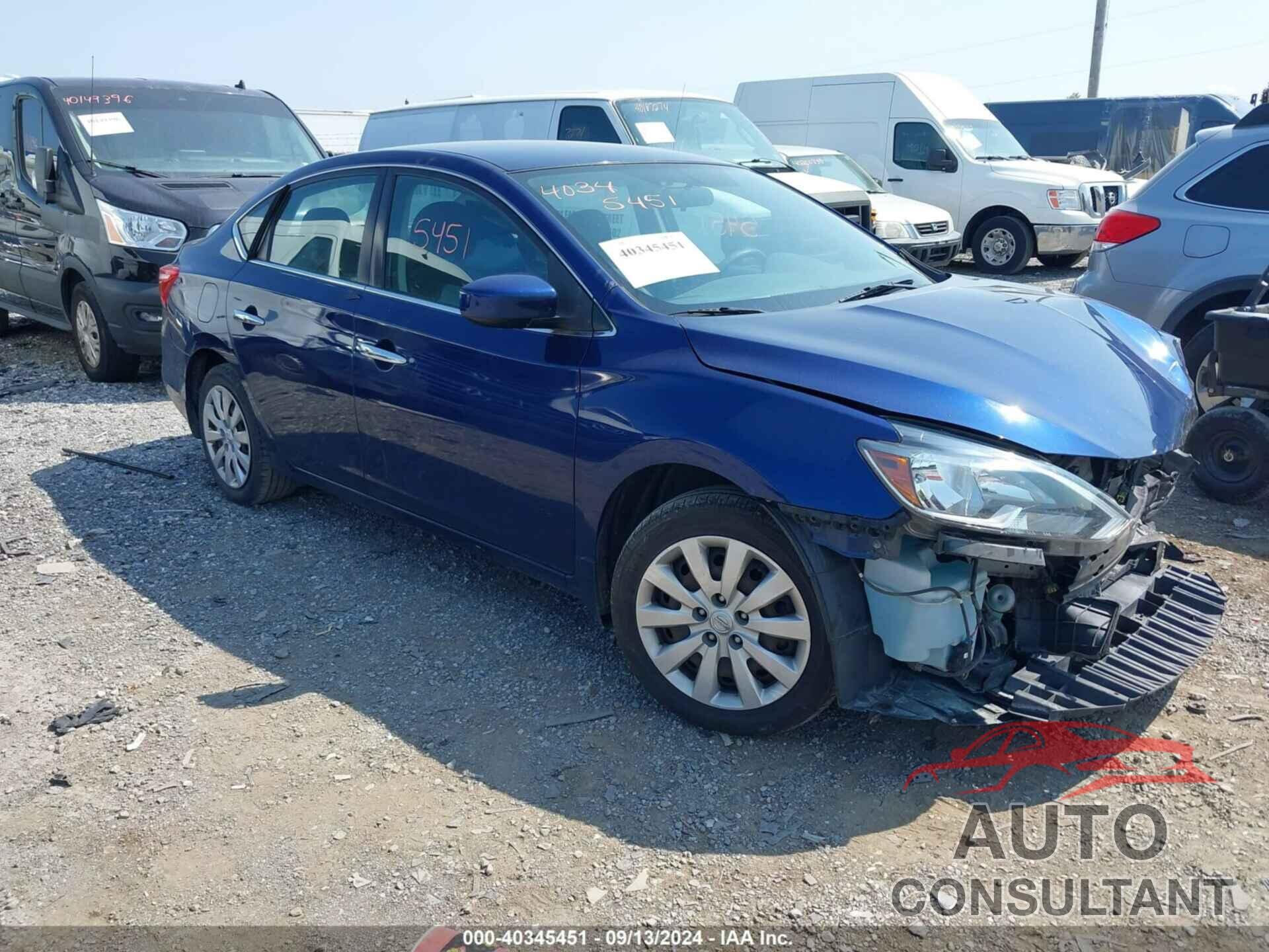 NISSAN SENTRA 2016 - 3N1AB7AP0GY321252