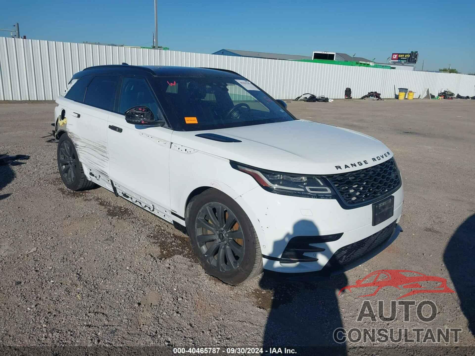 LAND ROVER RANGE ROVER VELAR 2018 - SALYL2RV7JA730979