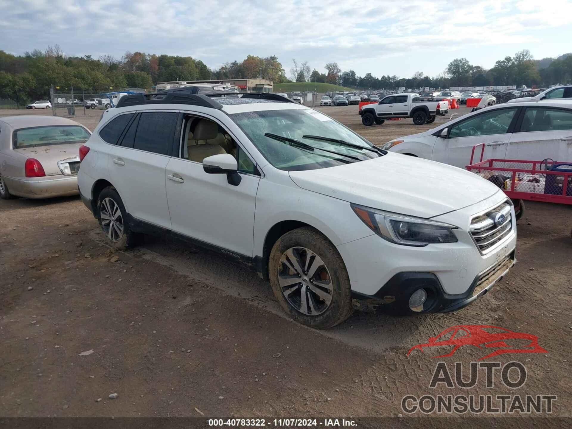 SUBARU OUTBACK 2018 - 4S4BSANC1J3247101