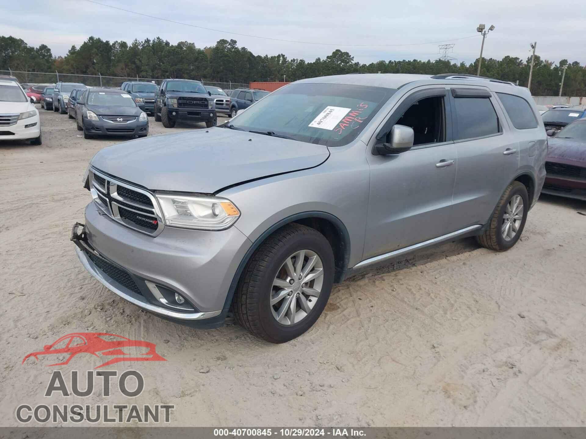 DODGE DURANGO 2017 - 1C4RDHAG5HC609665
