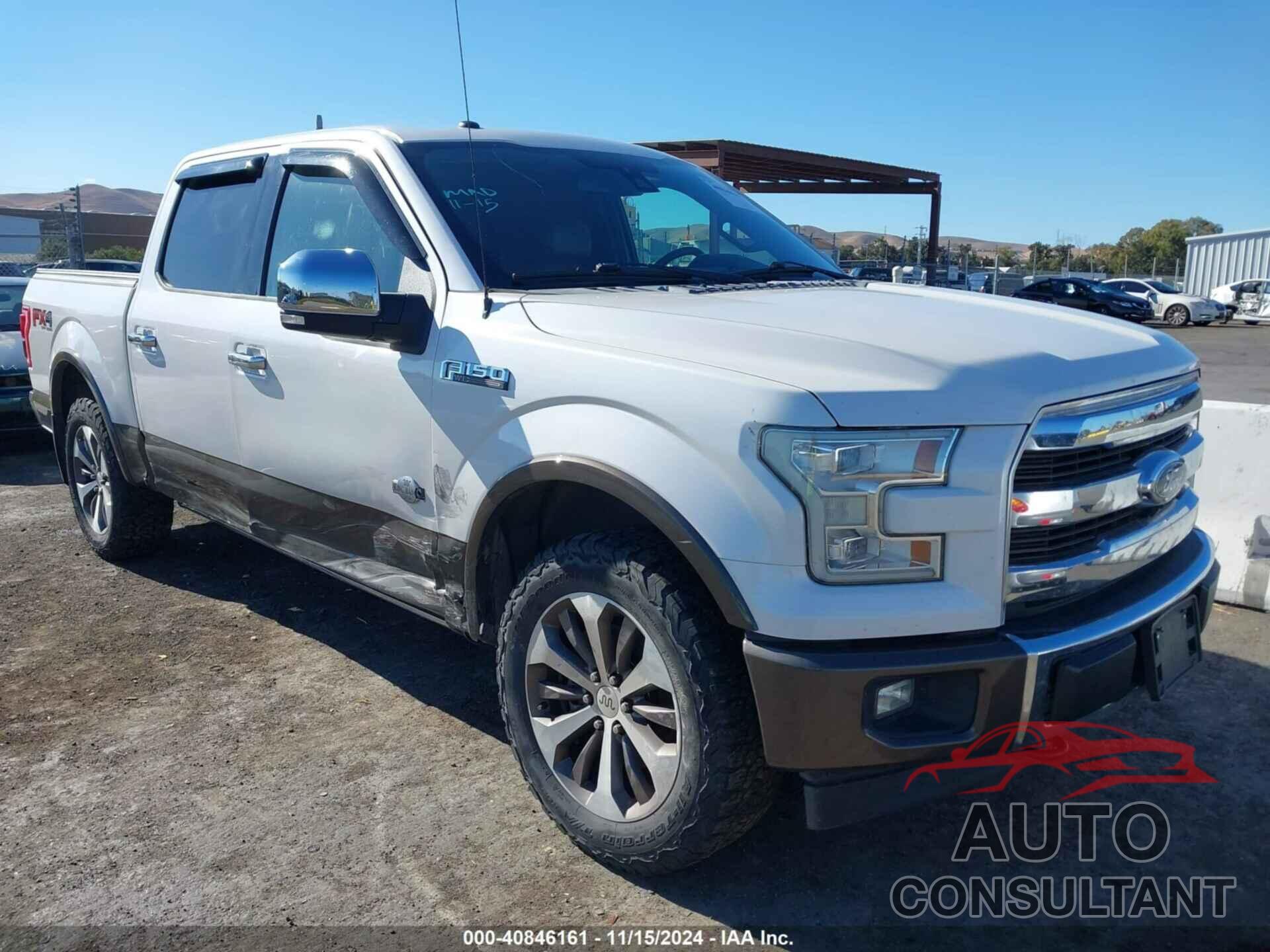 FORD F-150 2017 - 1FTEW1EF2HFA74987