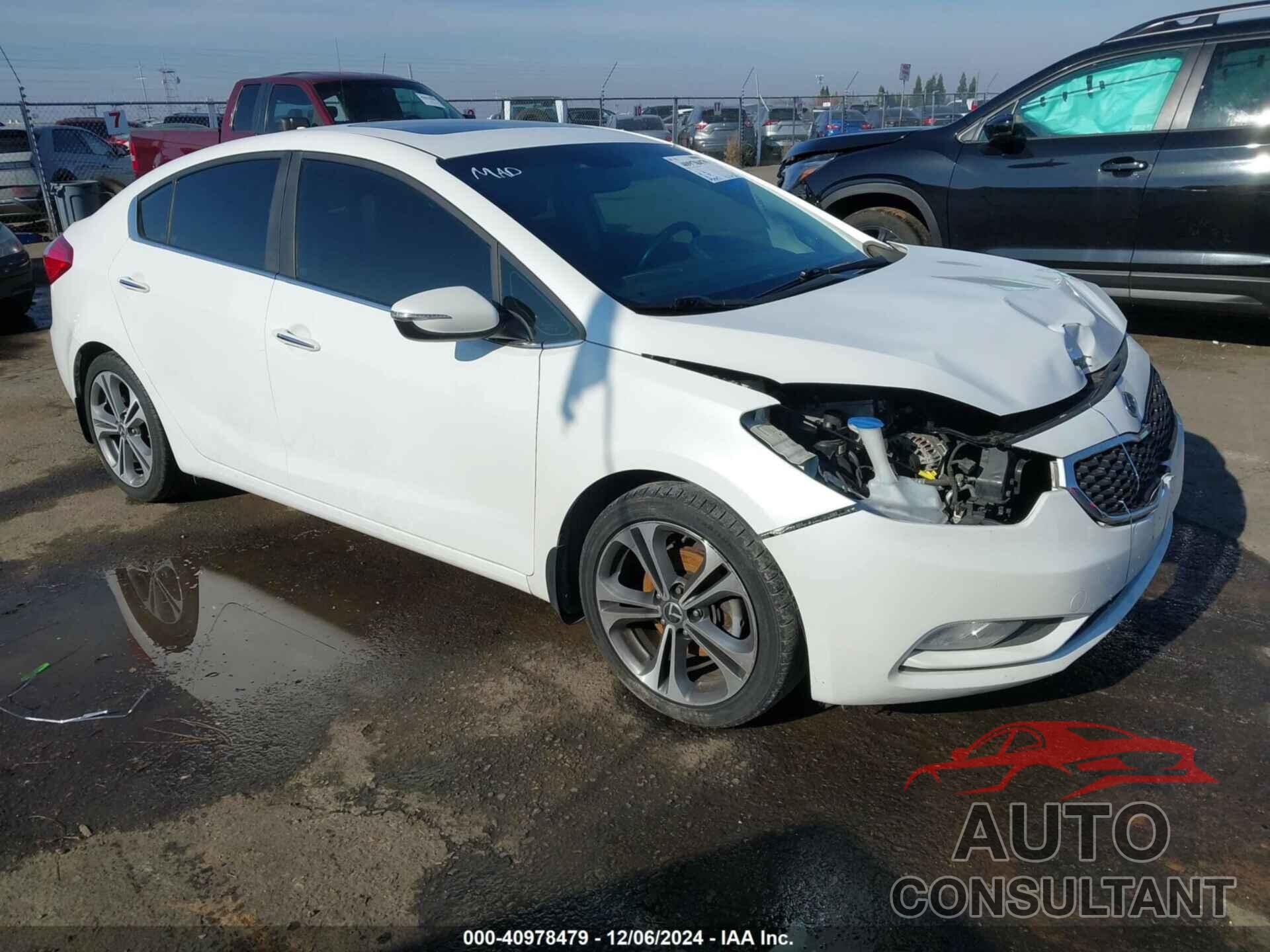 KIA FORTE 2016 - KNAFZ4A85G5577919