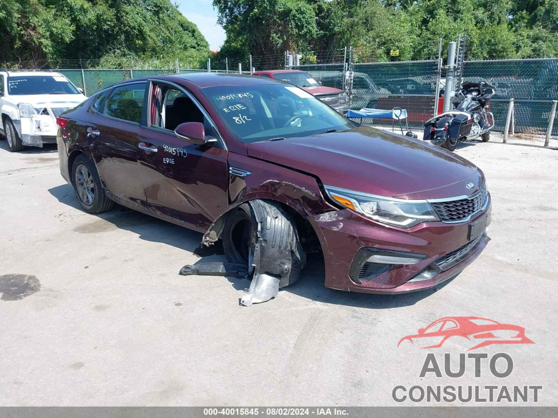KIA OPTIMA 2020 - 5XXGT4L38LG391131