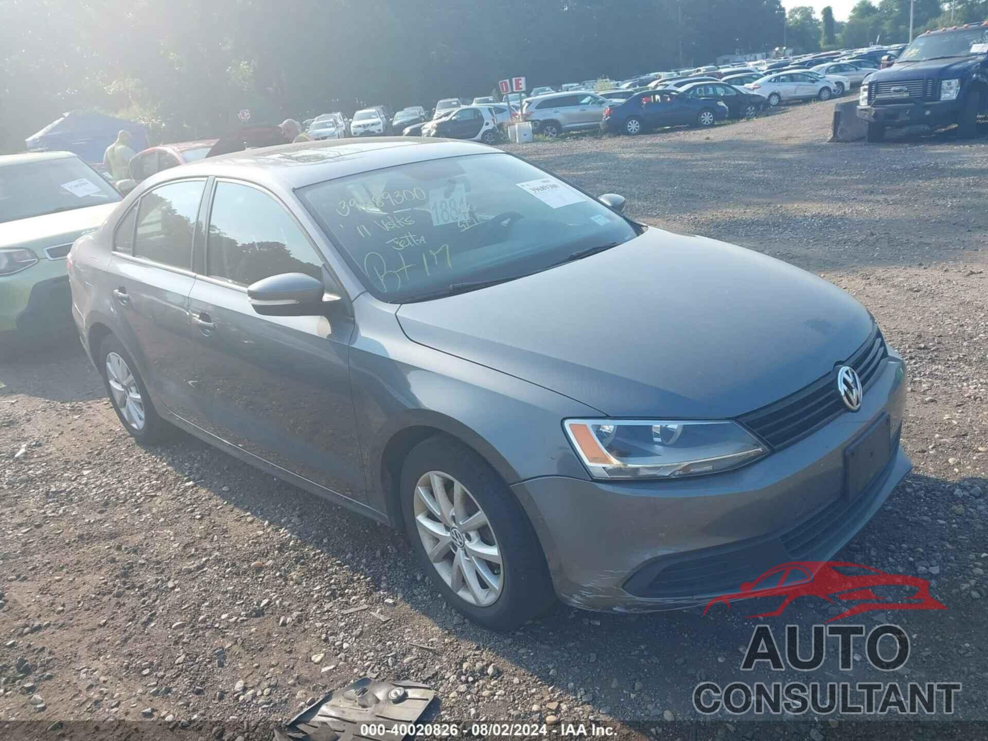 VOLKSWAGEN JETTA 2011 - 3VWDZ7AJ7BM378093