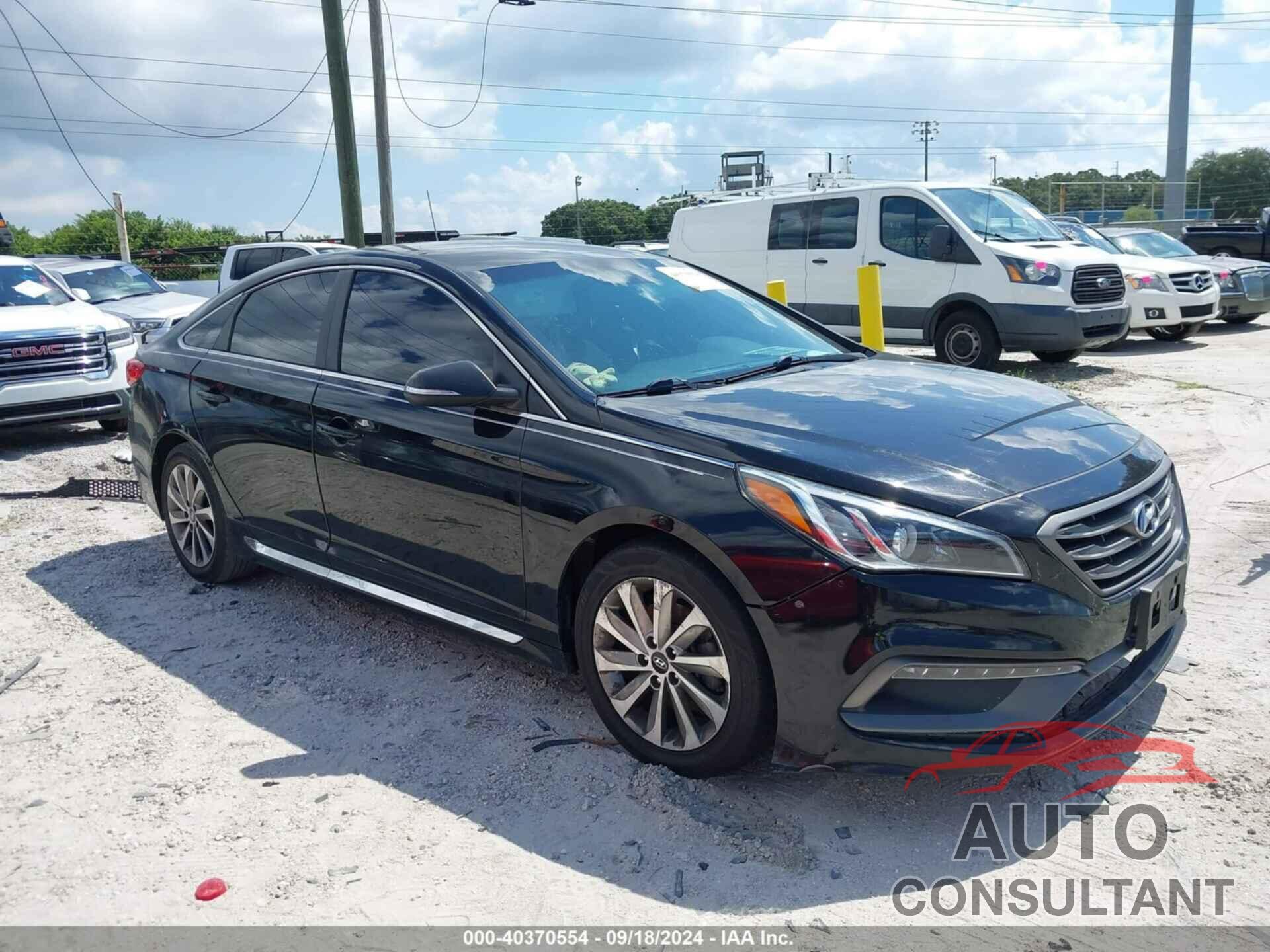 HYUNDAI SONATA 2017 - 5NPE34AF7HH581552