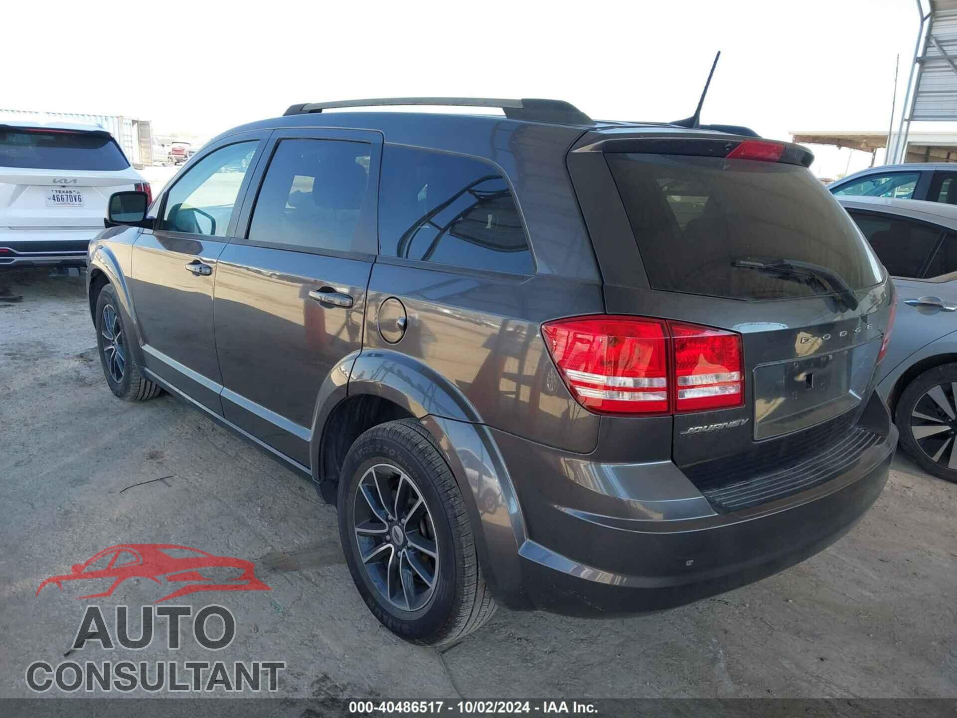 DODGE JOURNEY 2018 - 3C4PDCAB4JT444653