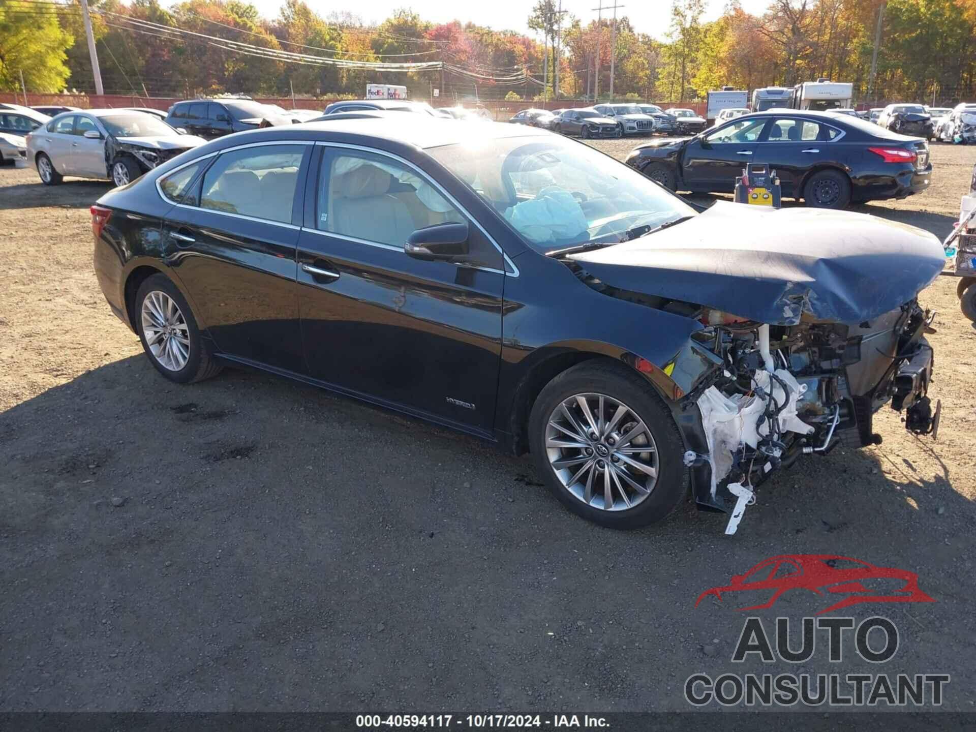 TOYOTA AVALON HYBRID 2016 - 4T1BD1EB4GU054011