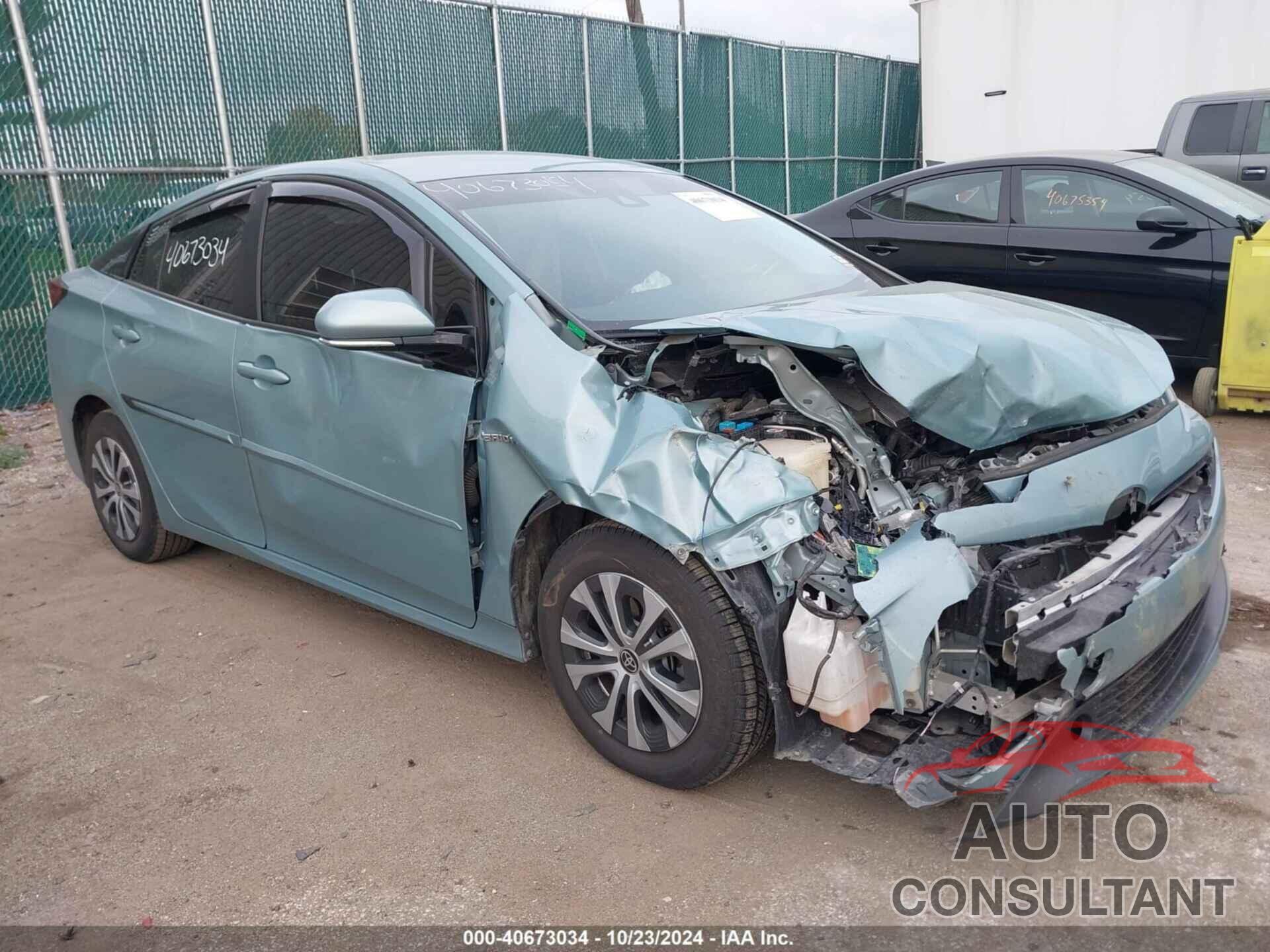 TOYOTA PRIUS 2019 - JTDL9RFU3K3003400