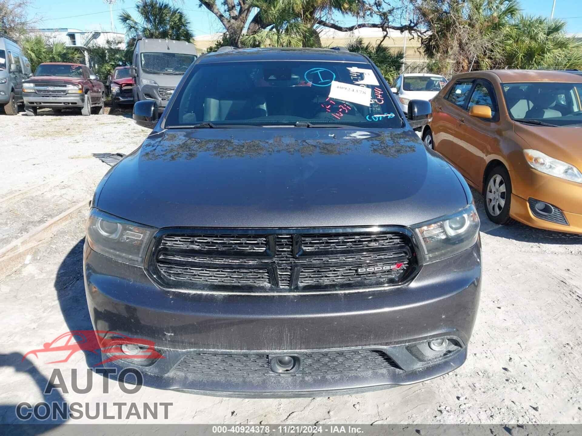 DODGE DURANGO 2017 - 1C4SDHCT3HC619087