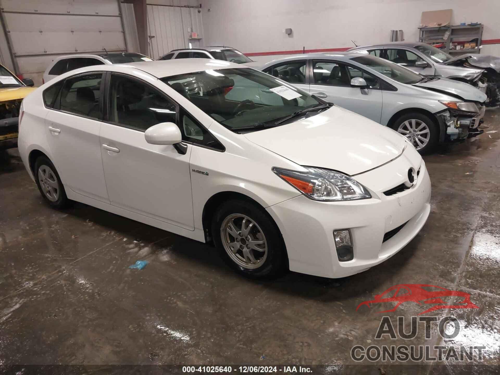 TOYOTA PRIUS 2010 - JTDKN3DU2A0124314