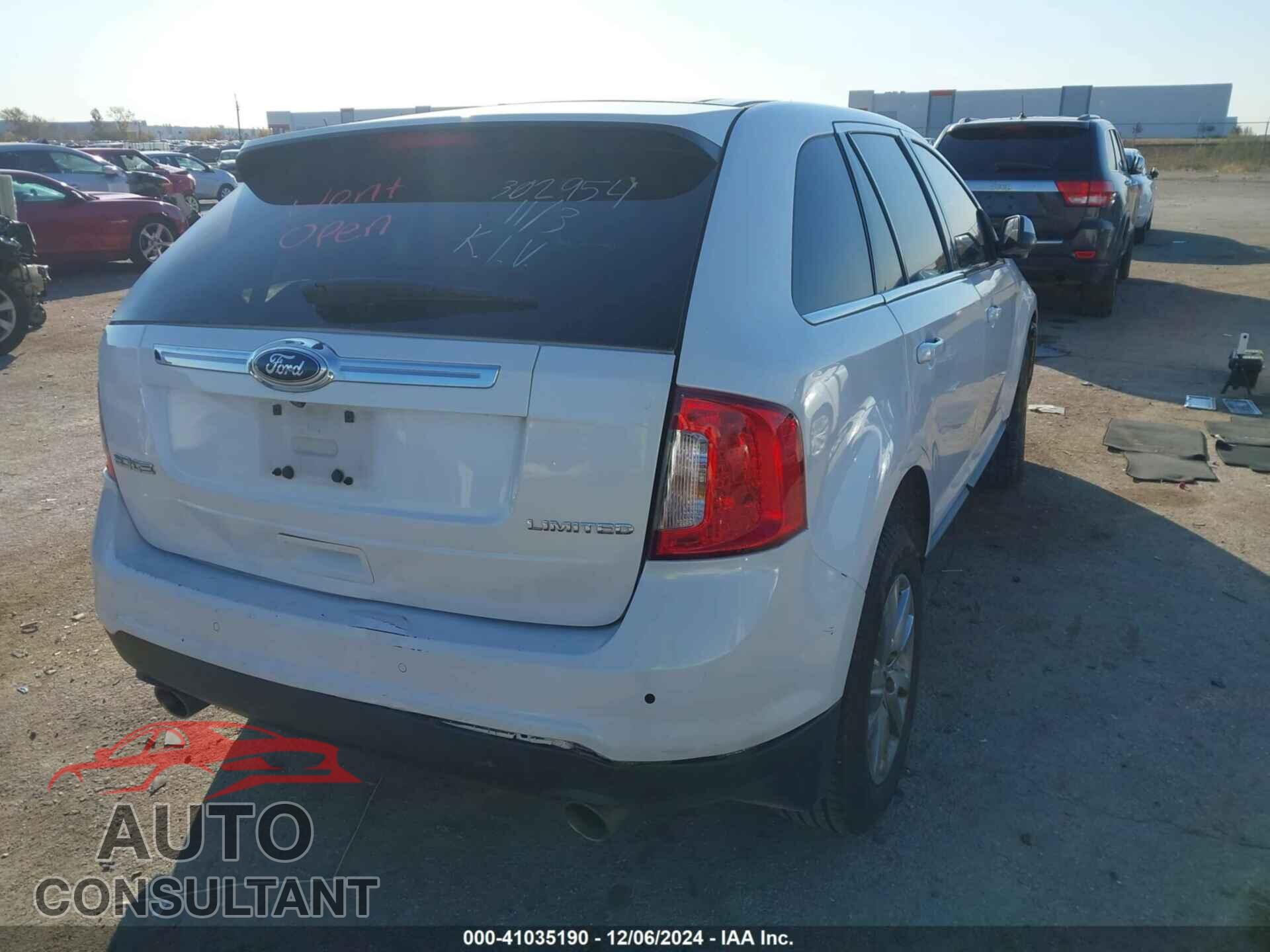 FORD EDGE 2013 - 2FMDK3KC6DBE07292