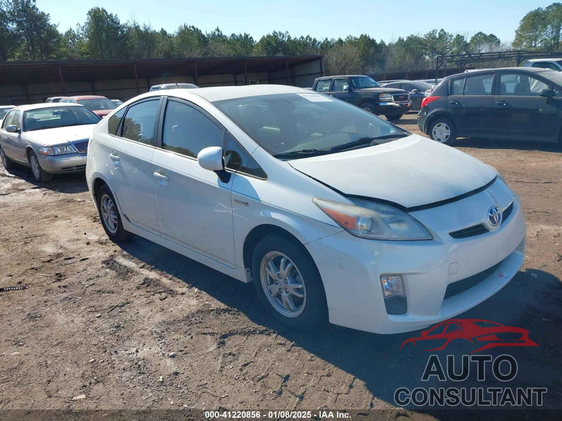 TOYOTA PRIUS 2011 - JTDKN3DU9B1374936