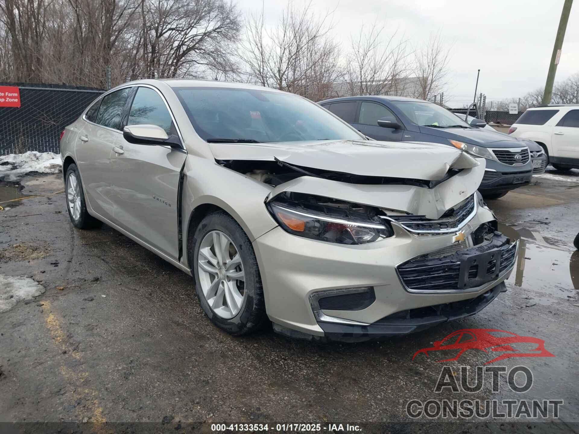 CHEVROLET MALIBU 2016 - 1G1ZE5ST9GF323508