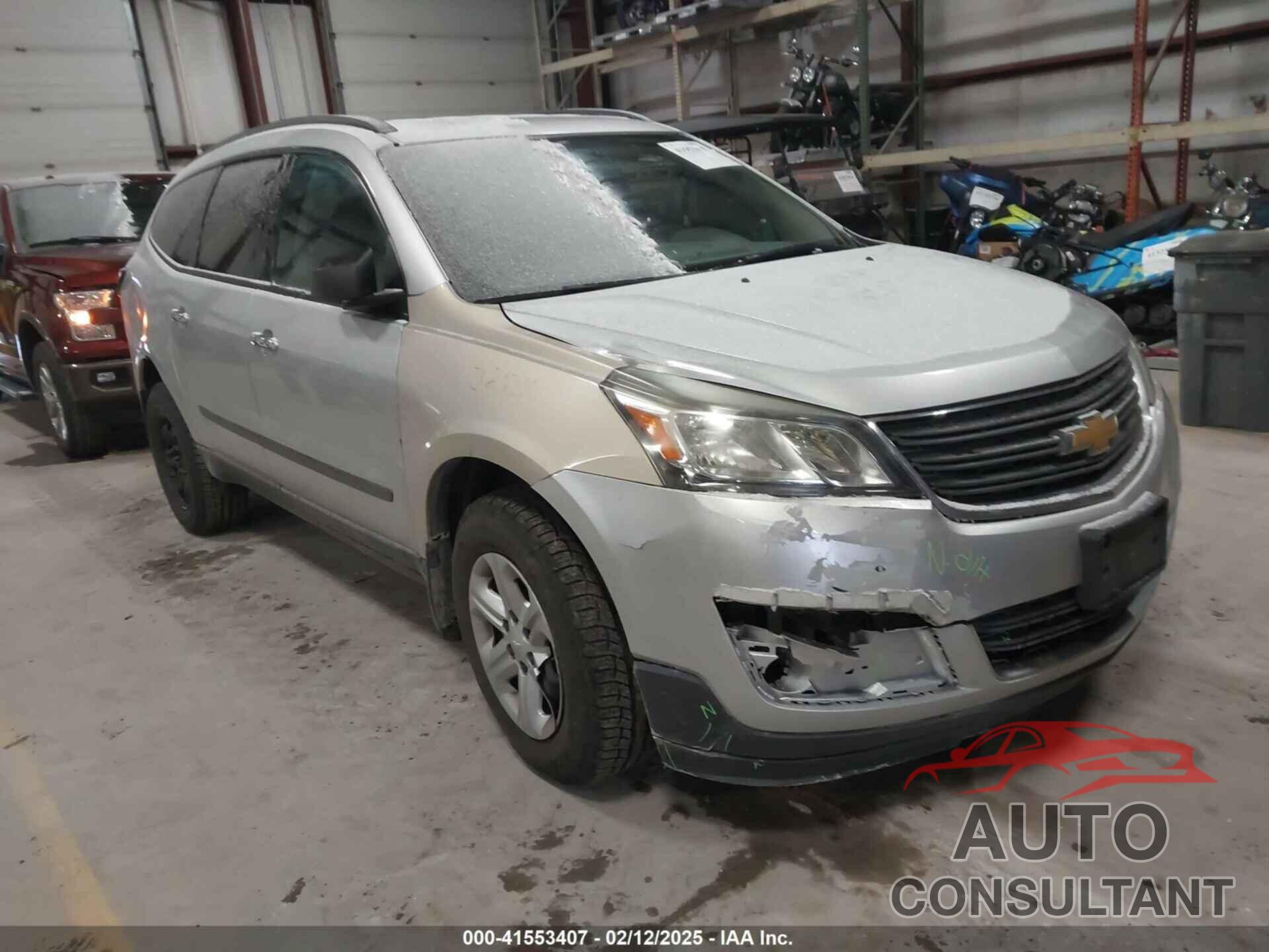 CHEVROLET TRAVERSE 2013 - 1GNKRFED1DJ102931