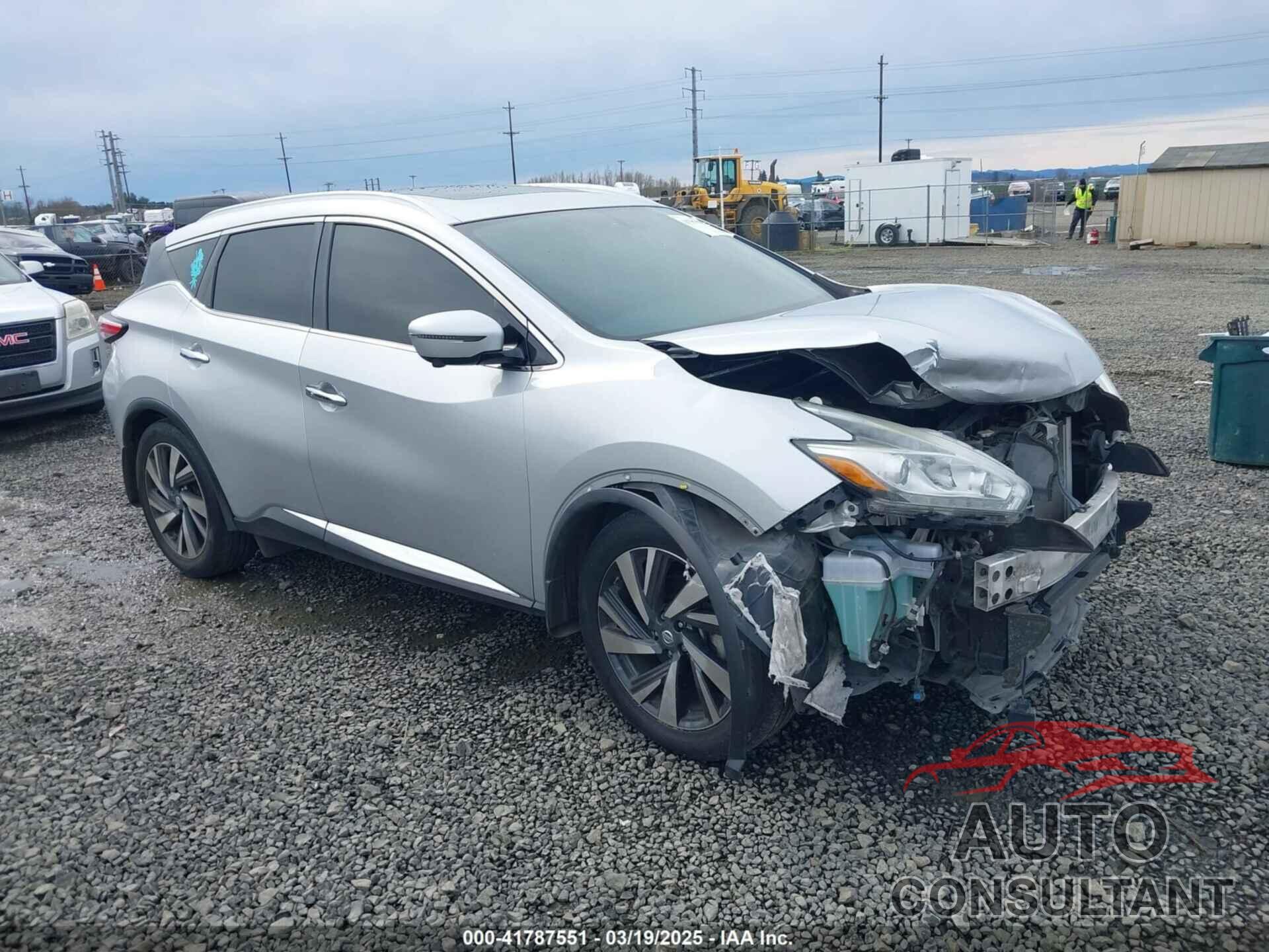 NISSAN MURANO 2016 - 5N1AZ2MH8GN139470