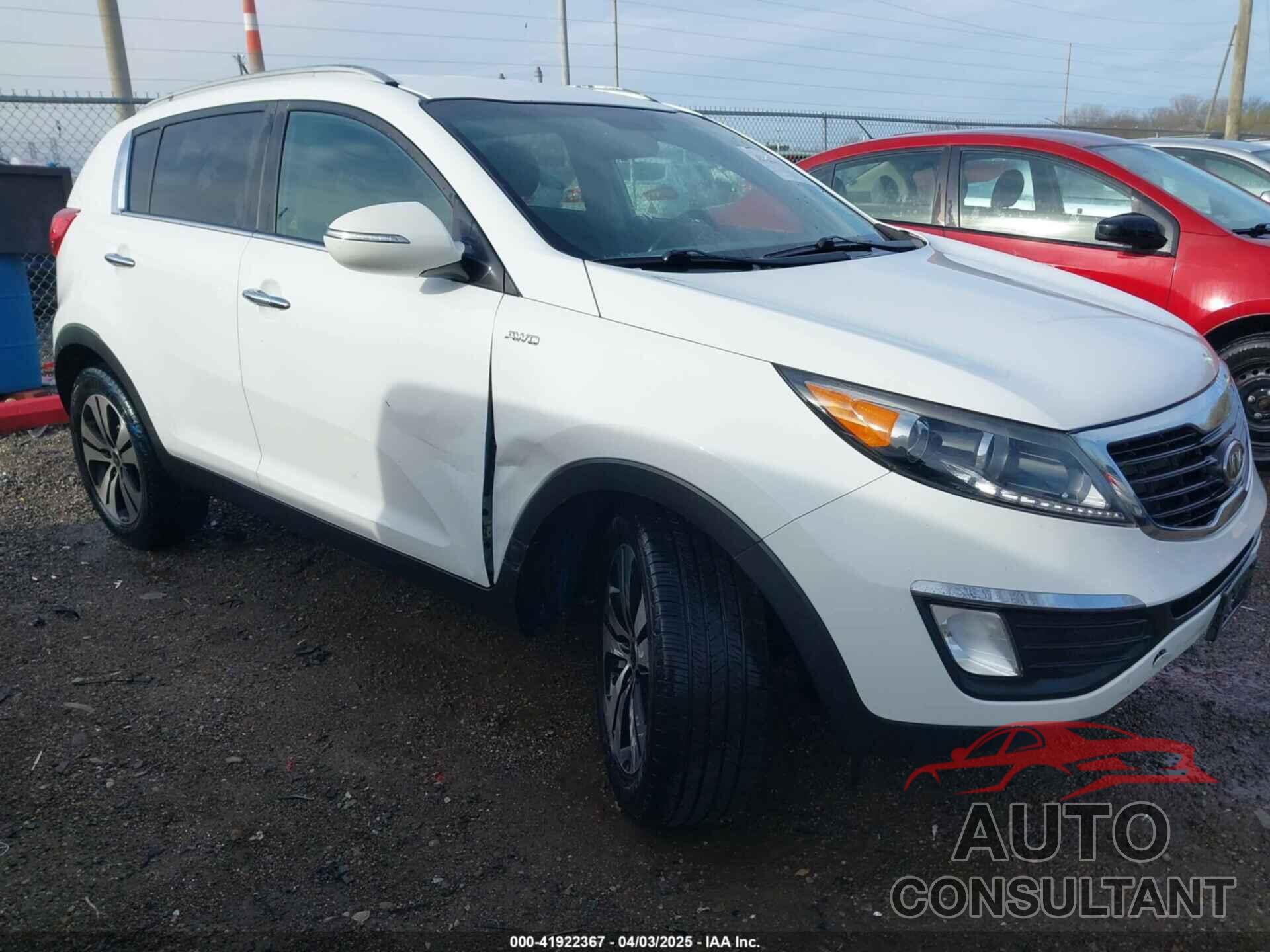 KIA SPORTAGE 2012 - KNDPCCA29C7243499