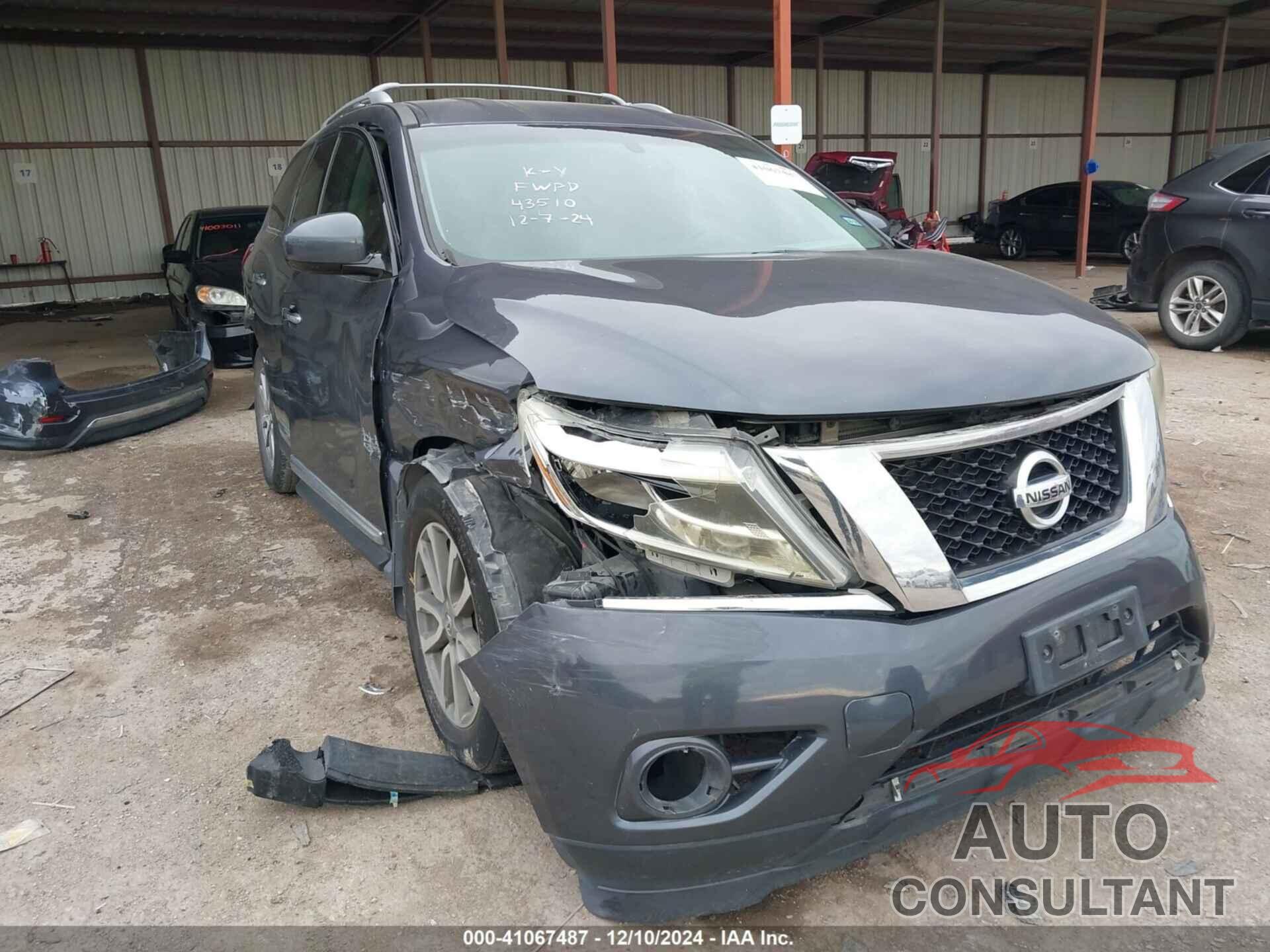 NISSAN PATHFINDER 2014 - 5N1AR2MN3EC609306