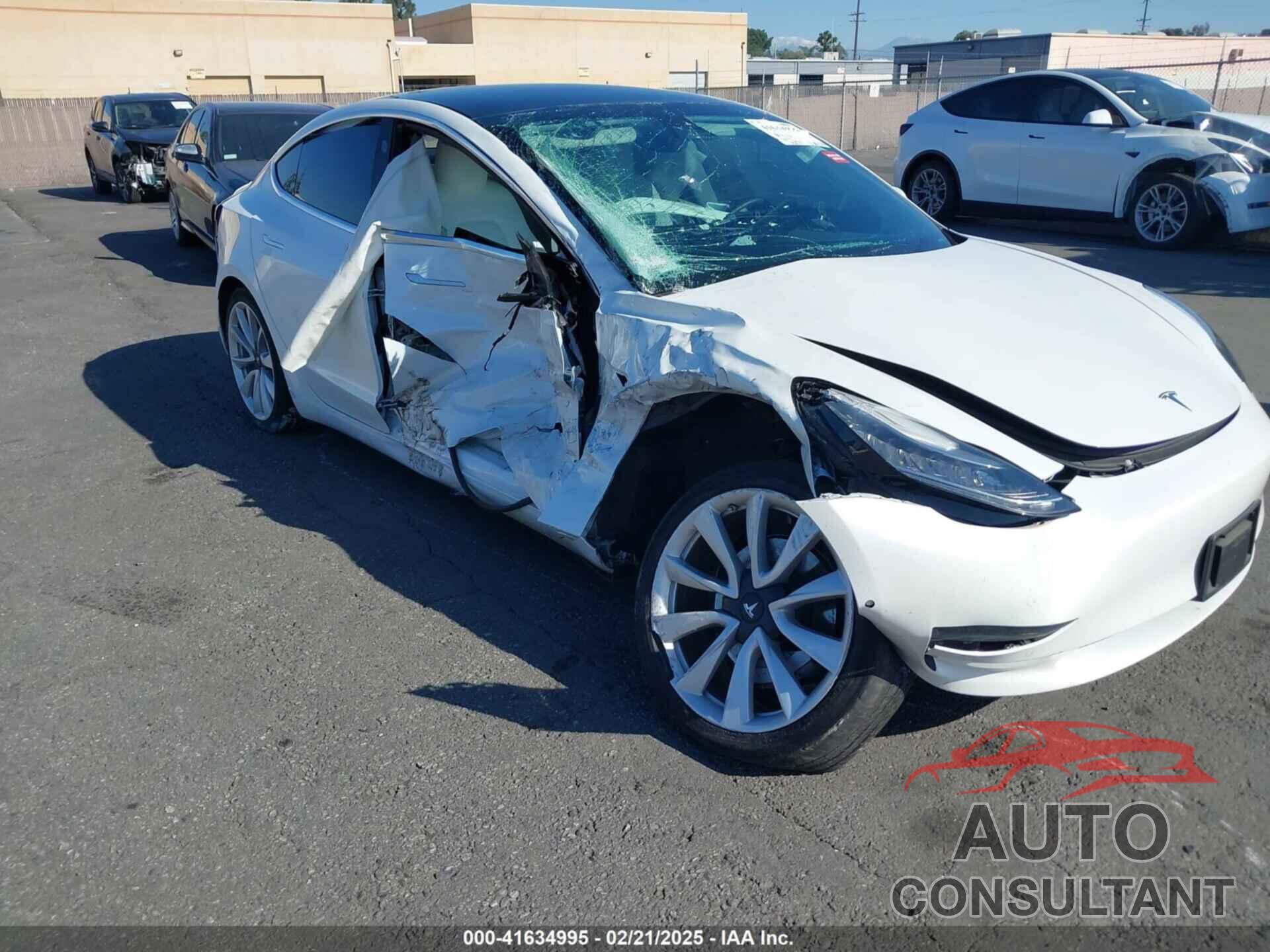 TESLA MODEL 3 2020 - 5YJ3E1EB8LF628831