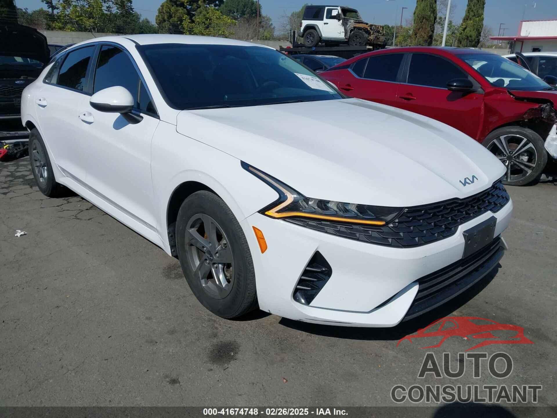 KIA K5 2022 - 5XXG14J2XNG123961