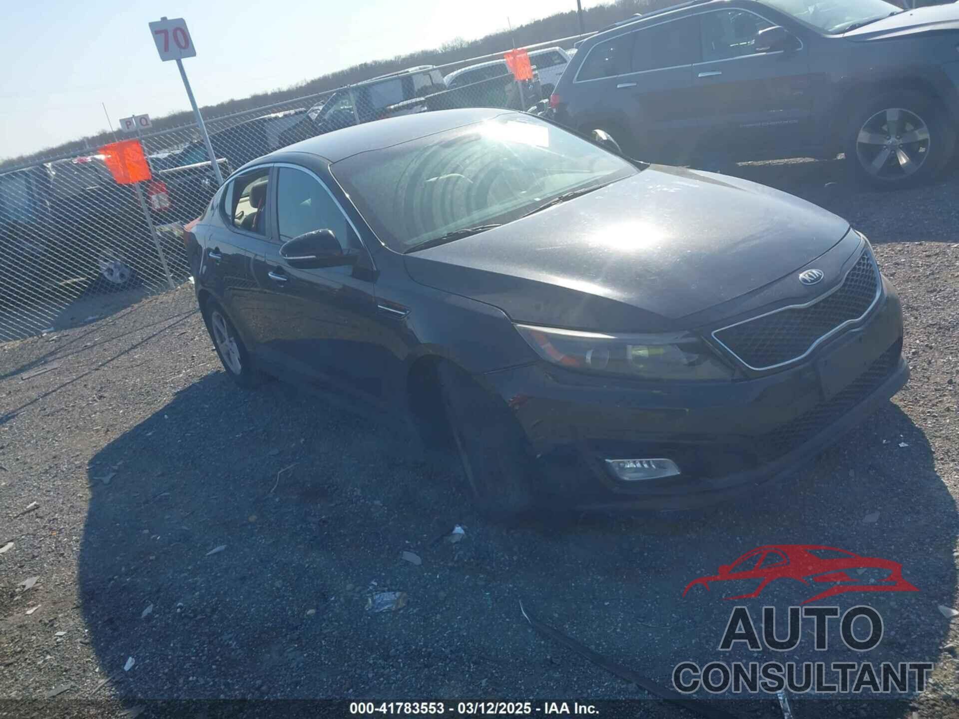 KIA OPTIMA 2014 - 5XXGM4A7XEG276729