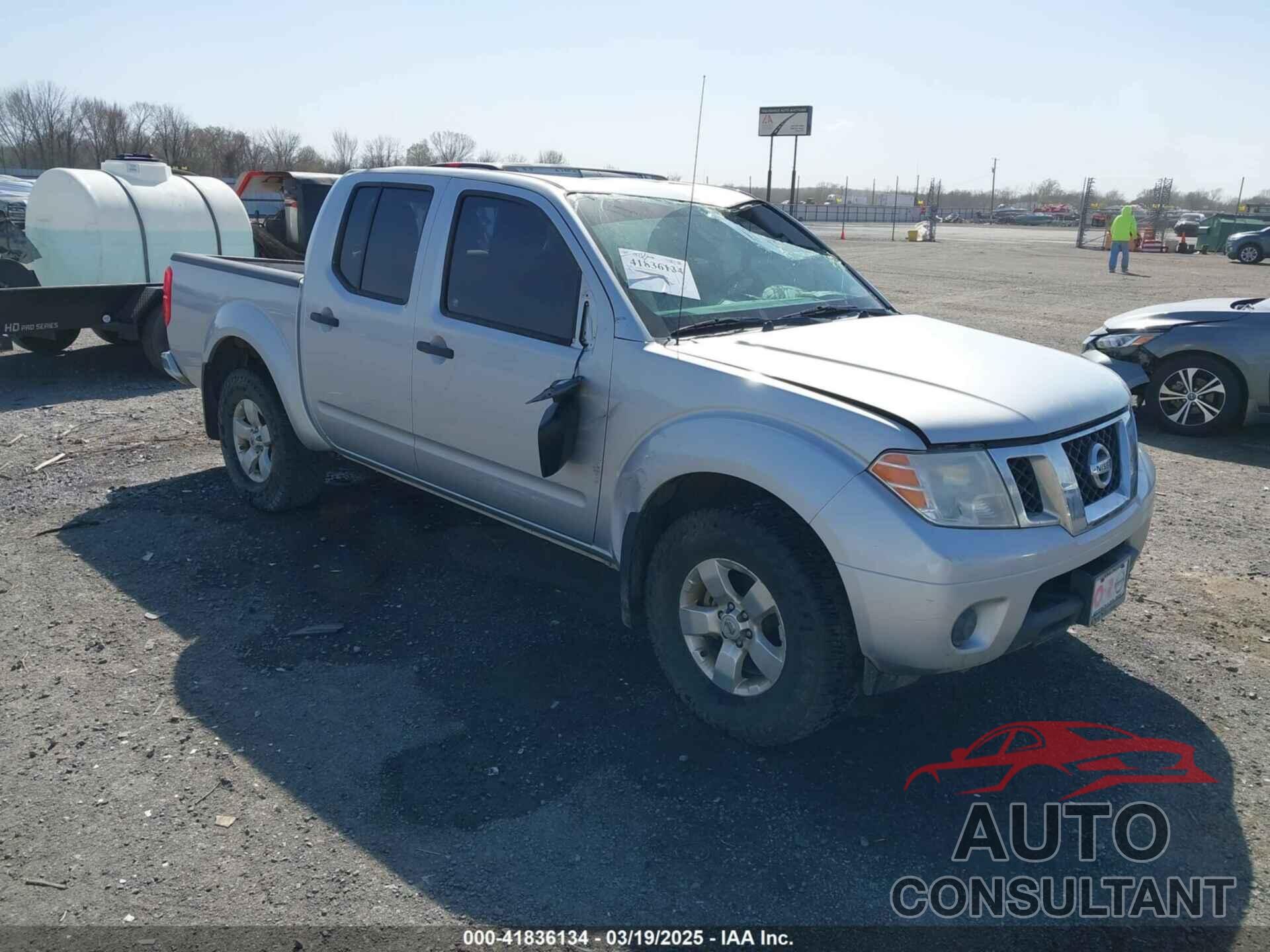 NISSAN FRONTIER 2012 - 1N6AD0EV9CC442935