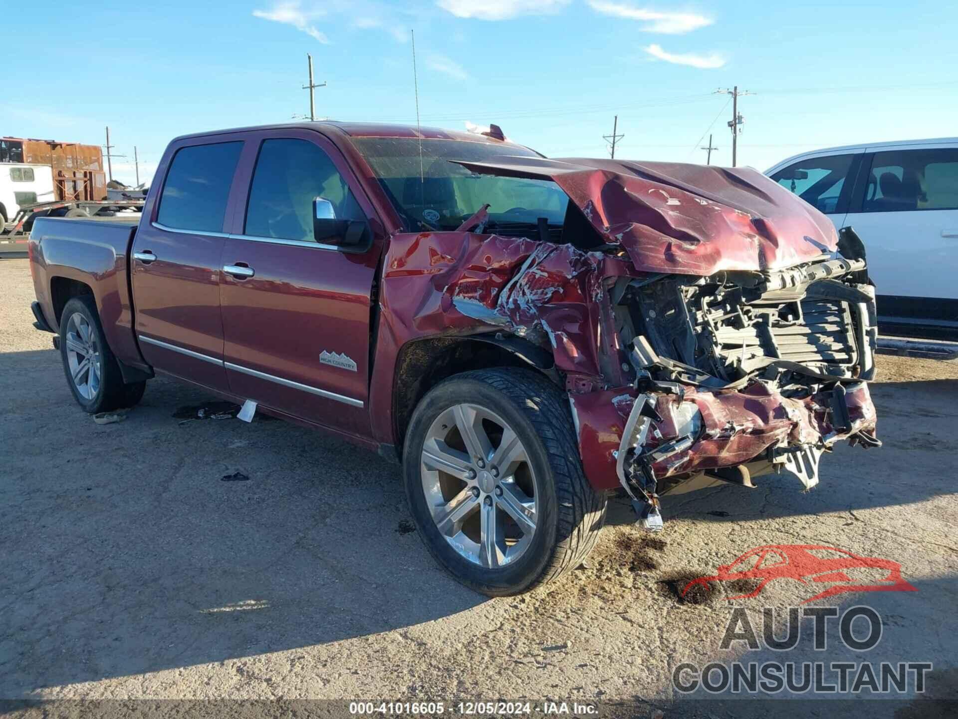 CHEVROLET SILVERADO 1500 2017 - 3GCPCTEJ8HG333059