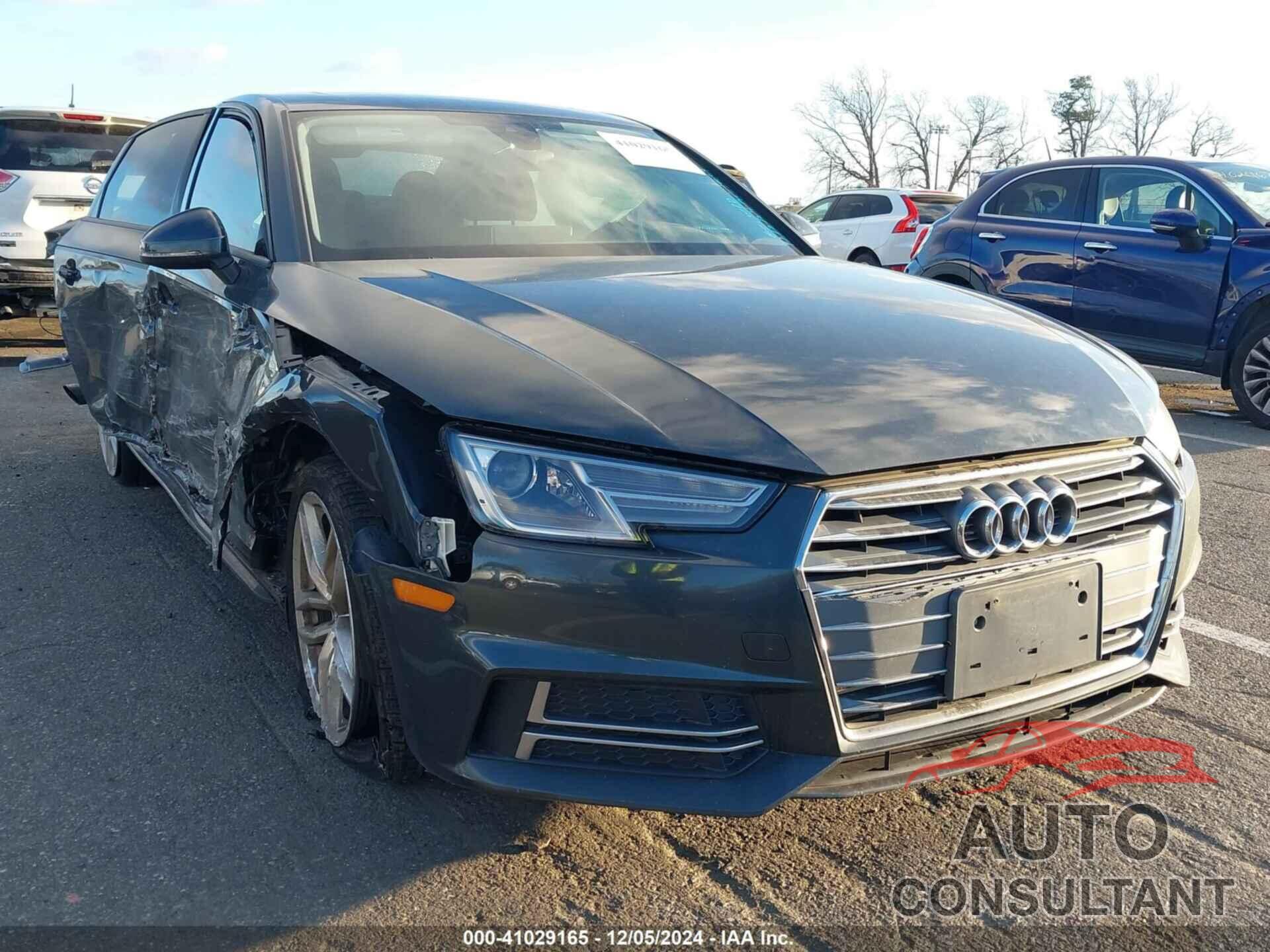 AUDI A4 2017 - WAUKMAF42HN043134