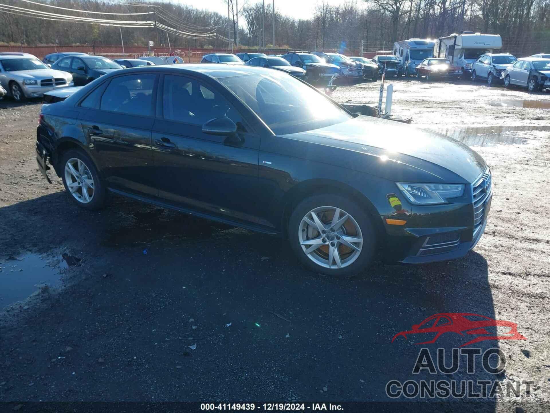 AUDI A4 2018 - WAUDNAF43JN016973