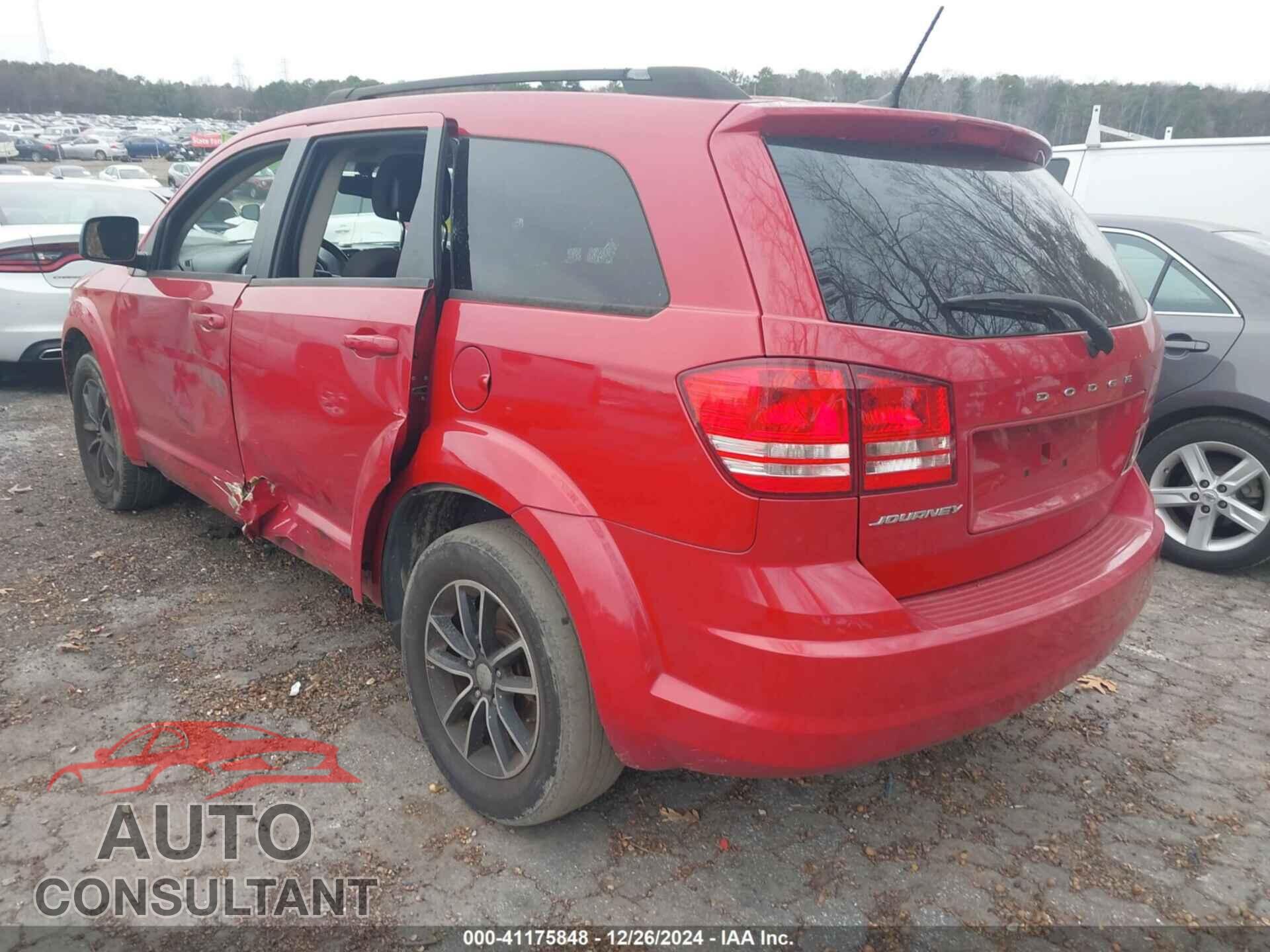 DODGE JOURNEY 2017 - 3C4PDCAB7HT573139