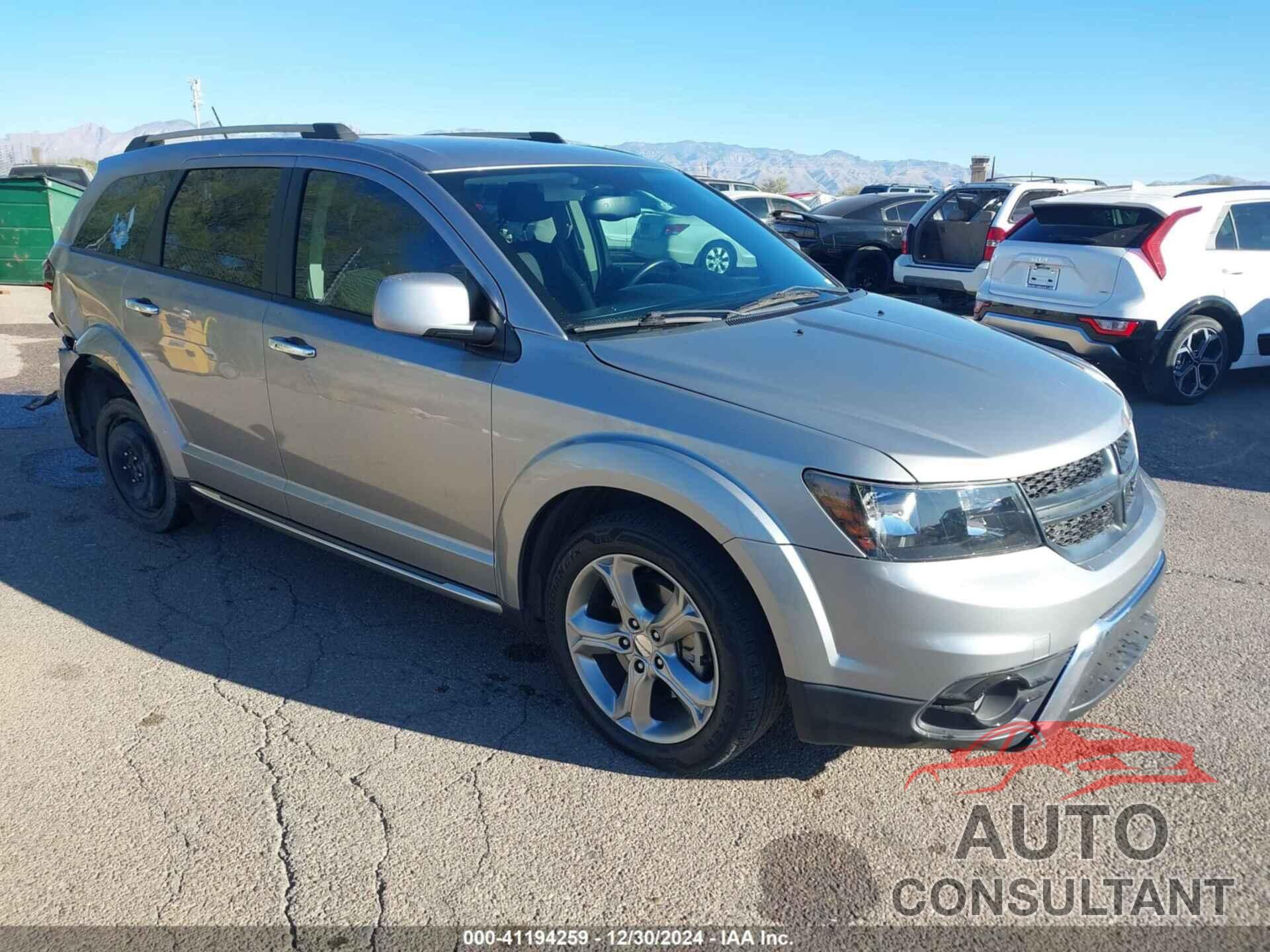 DODGE JOURNEY 2017 - 3C4PDCGG9HT675884